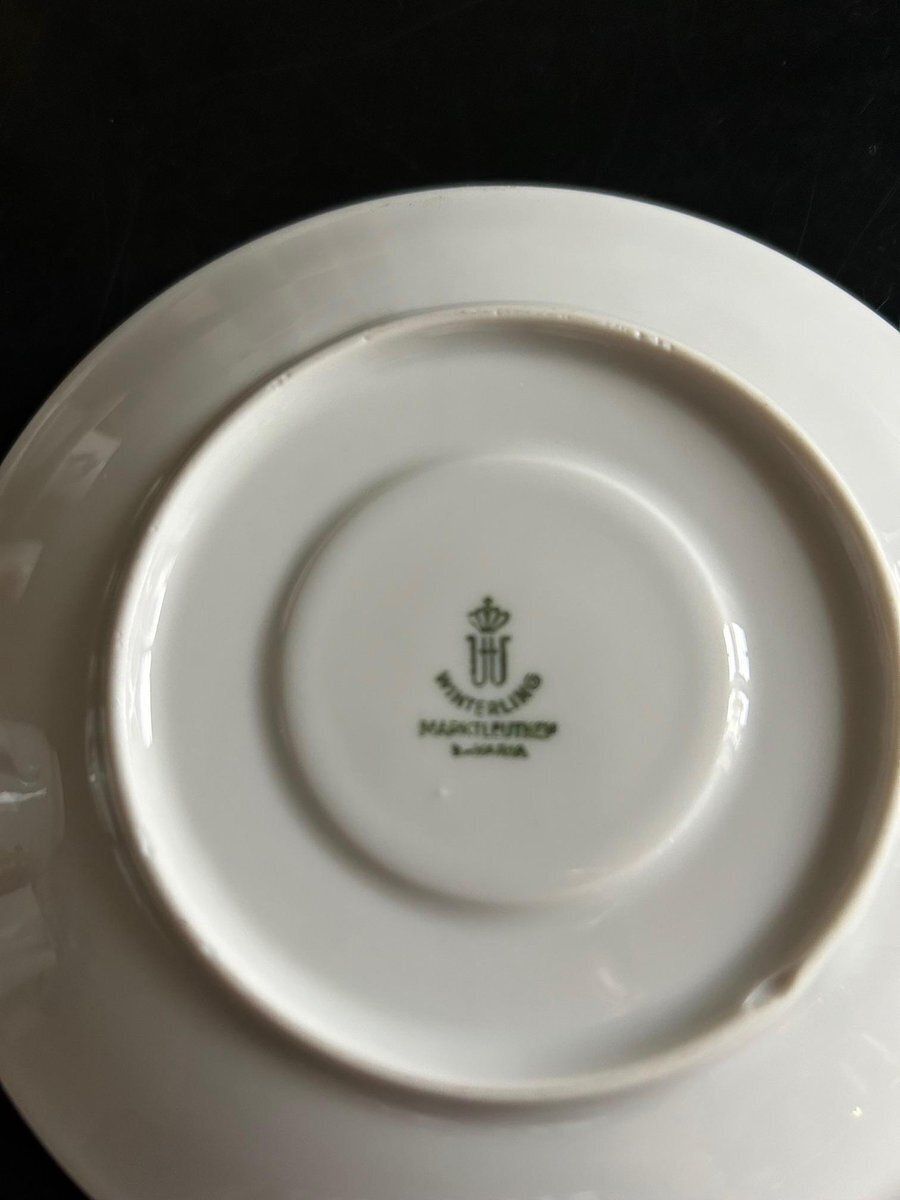 Porcelain Cups With Milk Jug From Winterling, 1970, Set Of 7 photo buy