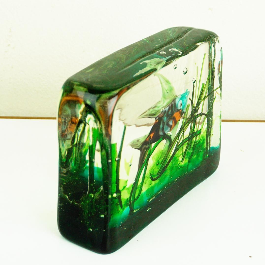 photo furniture Murano Glass Aquarium By Riccardo Licata For Gino Cenedese, Italy 1960s