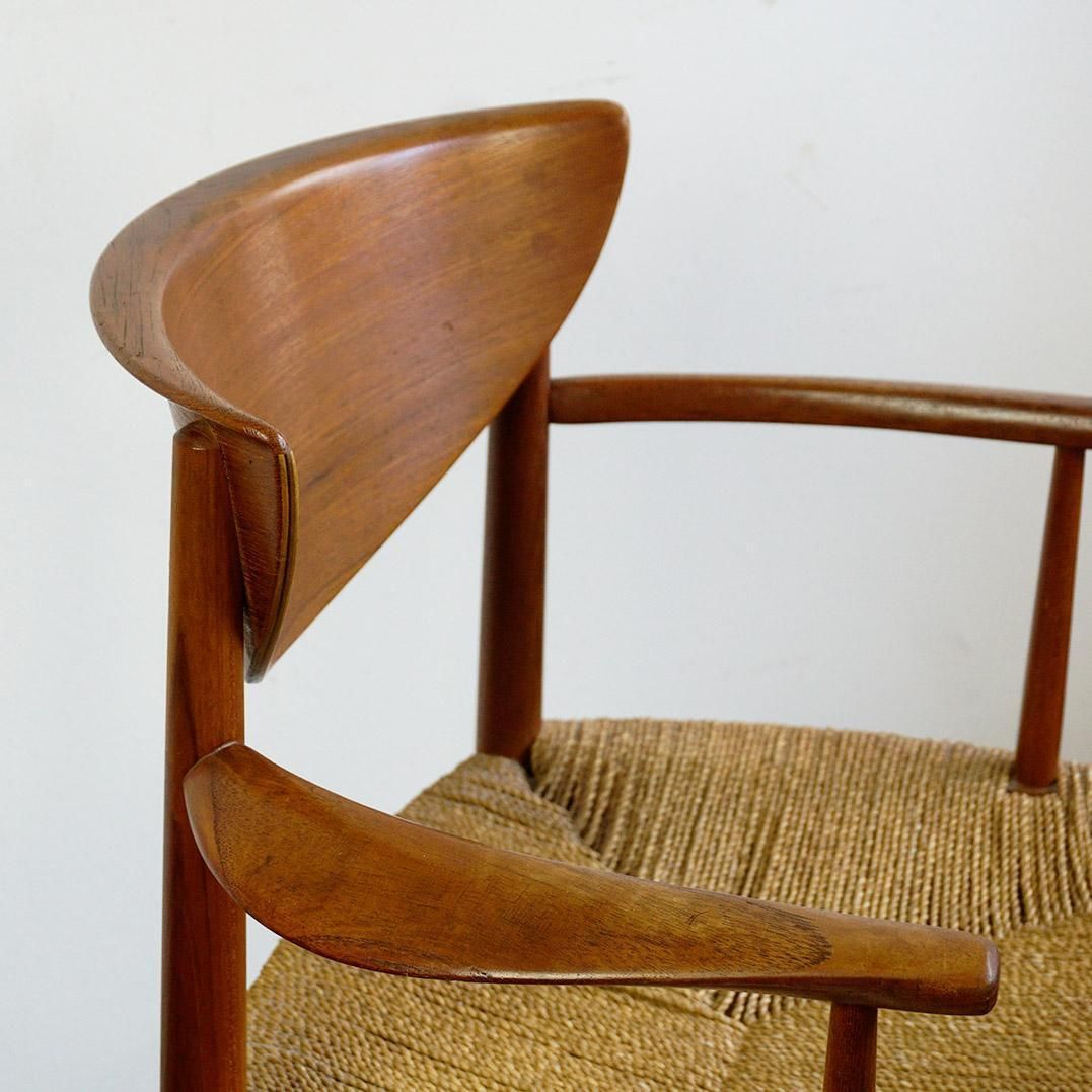 Pair Of Teak Armchair Mod. 317 By Peter Hvidt For Soborg Mobler Denmark photo Furniture