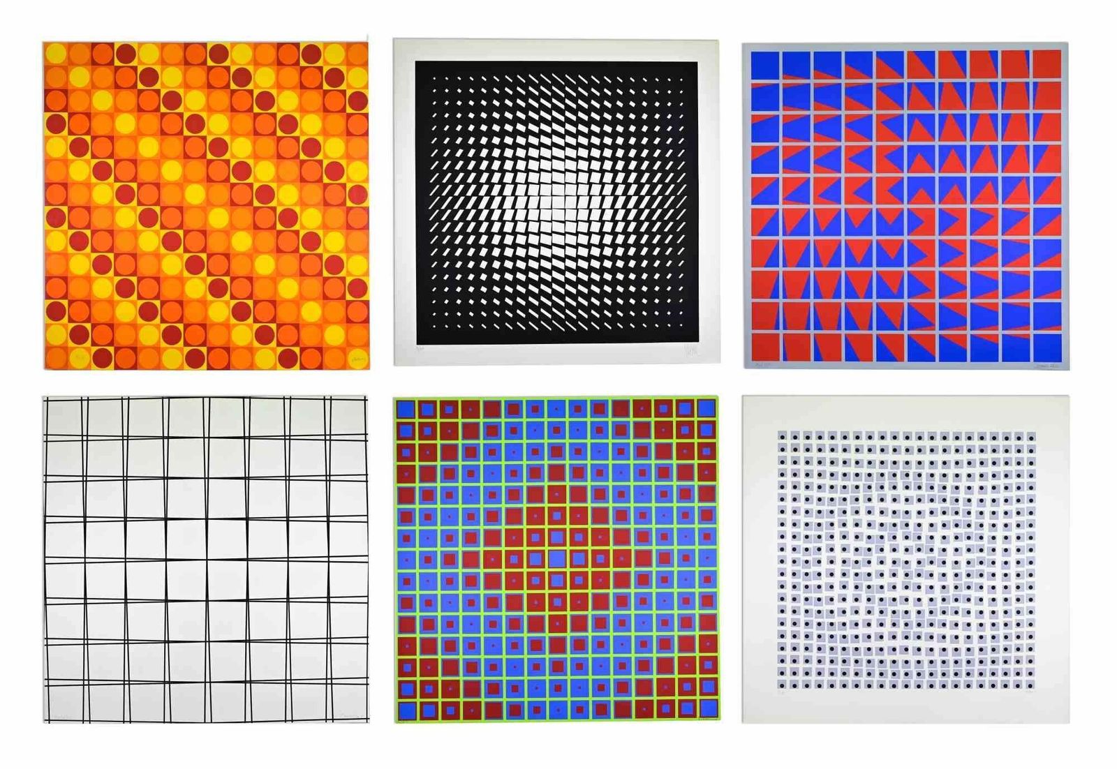 Unknowngrav, Group De Recherche D'art Visuel   Screen Print   1960s1960s