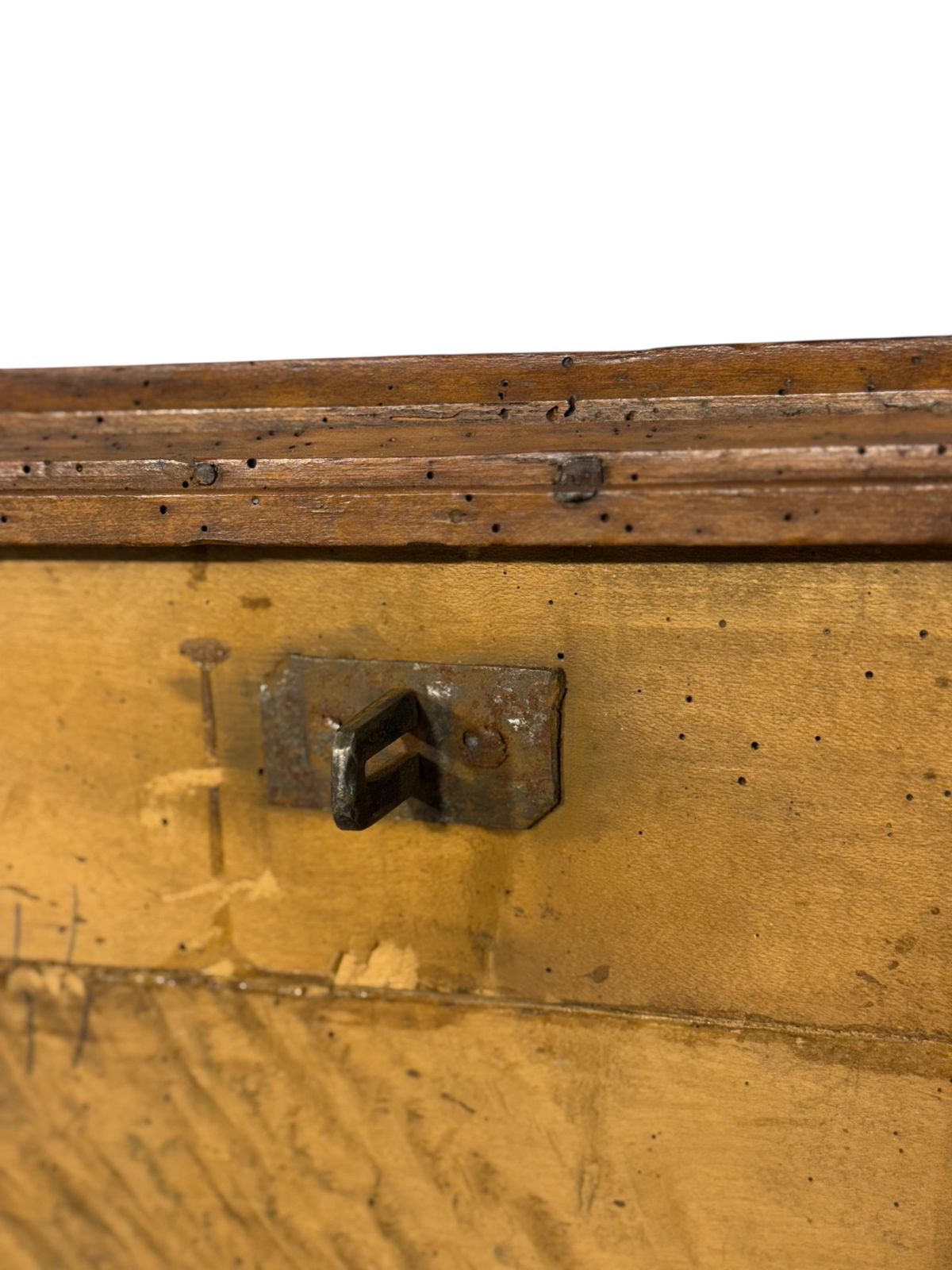 4119.0 Spanish Renaissance Carved Oak Coffer, Circa 1600 photo