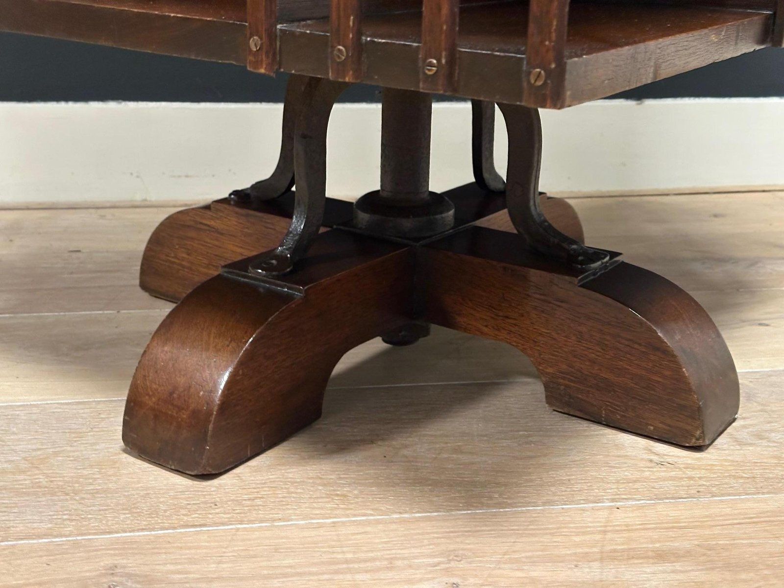 Antique Revolving Bookcase, 1890s photo furniture