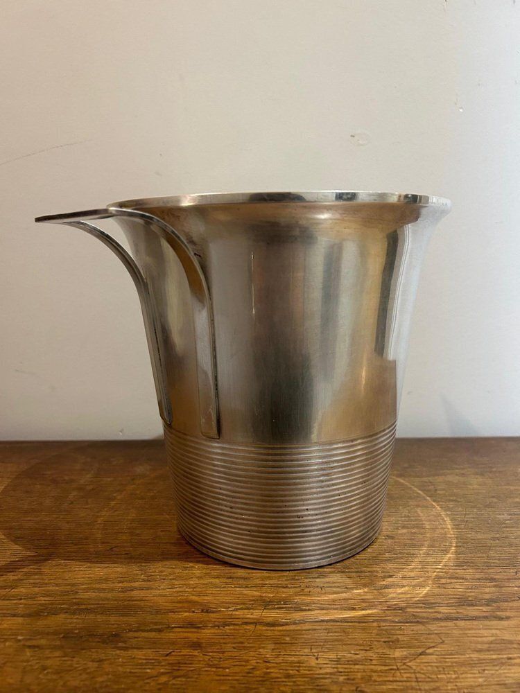 Art Deco Silver Bucket, 1930s photo for sale
