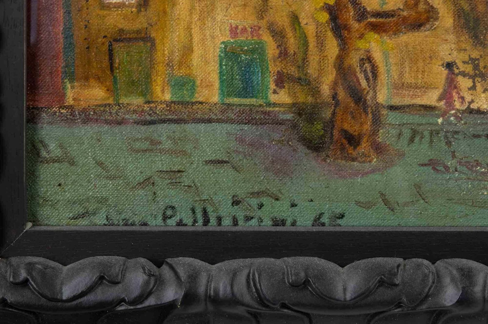 Sirio Pellegriniview Of Monte Dé Cocci Rome   Paint By Sirio Pellegrini   19651965 photo for sale