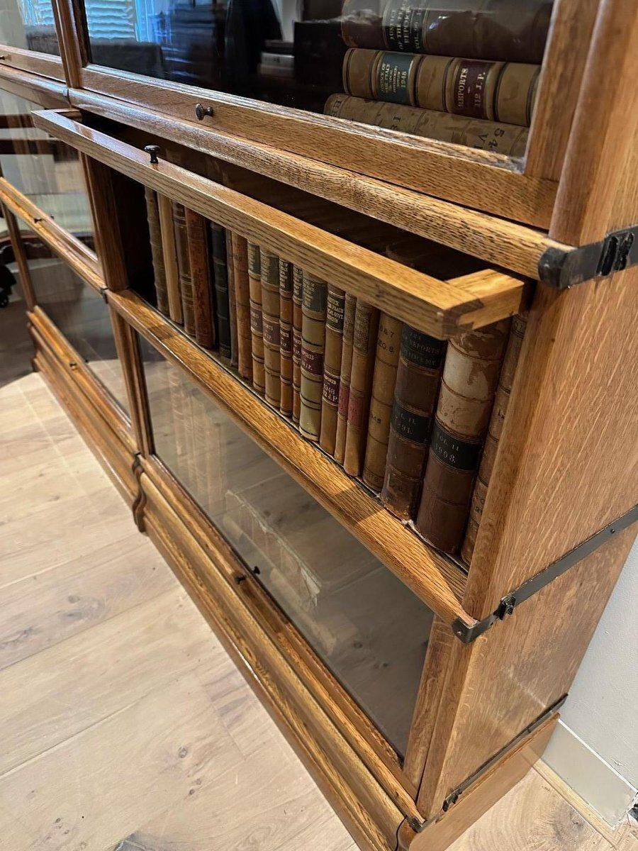 Vintage Bookcase From Globe Wernicke, Set Of 6 photo furniture