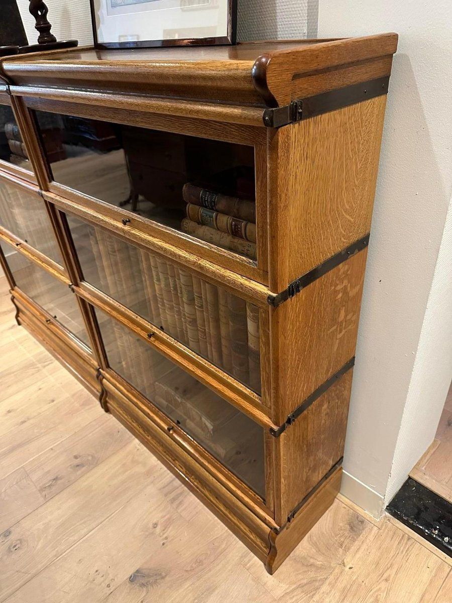 Vintage Bookcase From Globe Wernicke, Set Of 6 photo Furniture