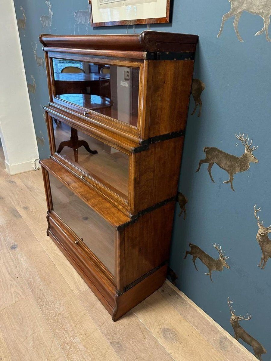 Antique Bookcases From Globe Wernicke, Set Of 4 photo for sale