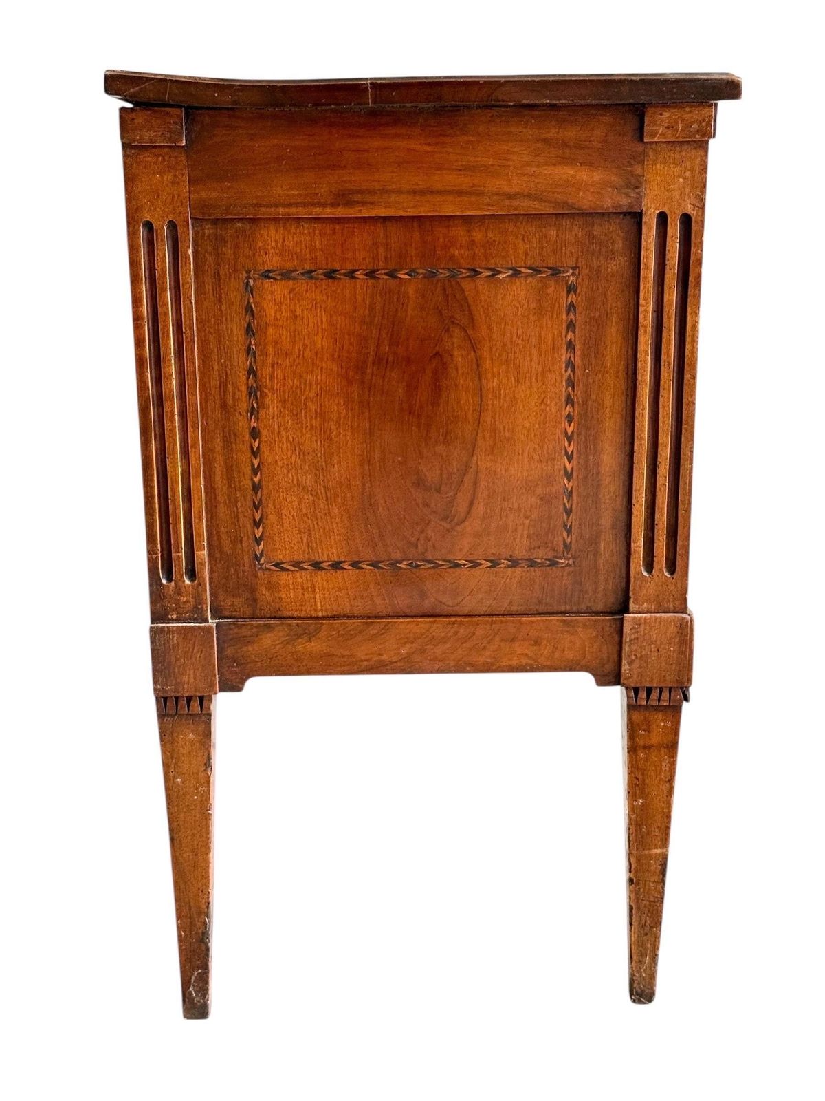 photo buy Louis XVI Period Marquetry Inlaid Cherrywood Commode, Late 18th Century