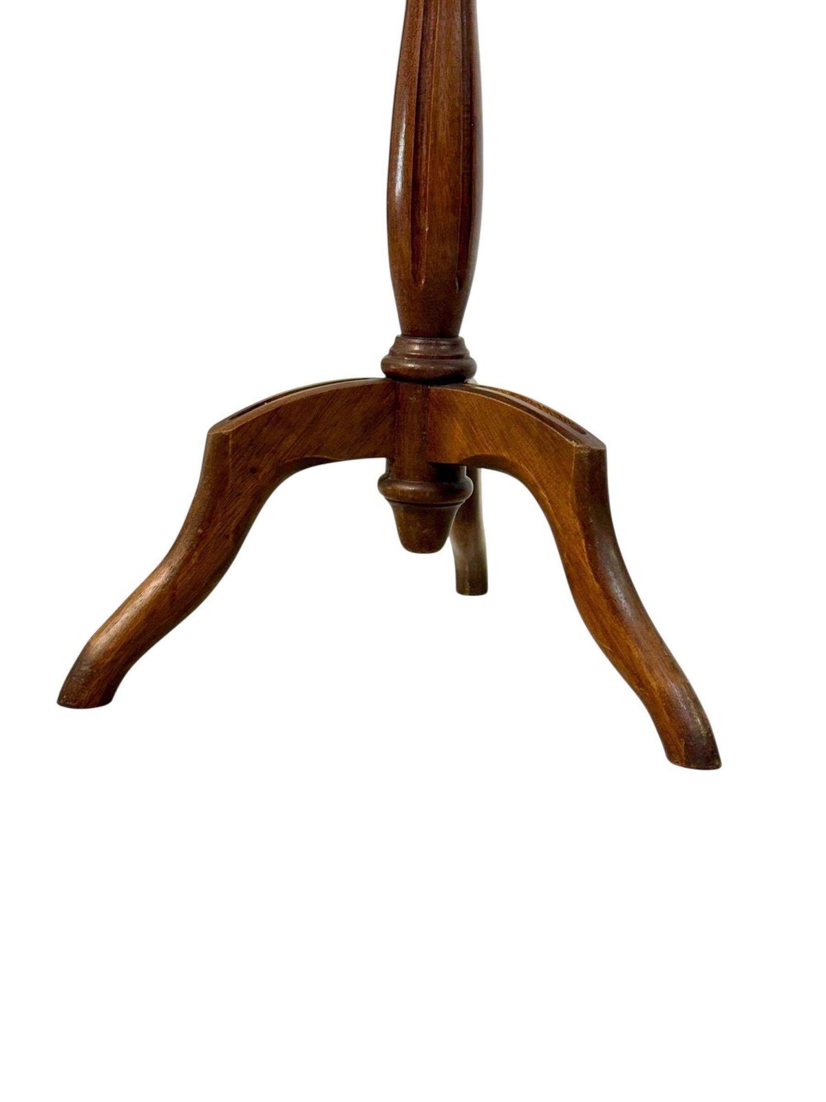 Petite French Gueridon With Marble Top And Brass Gallery, 19th Century photo for sale