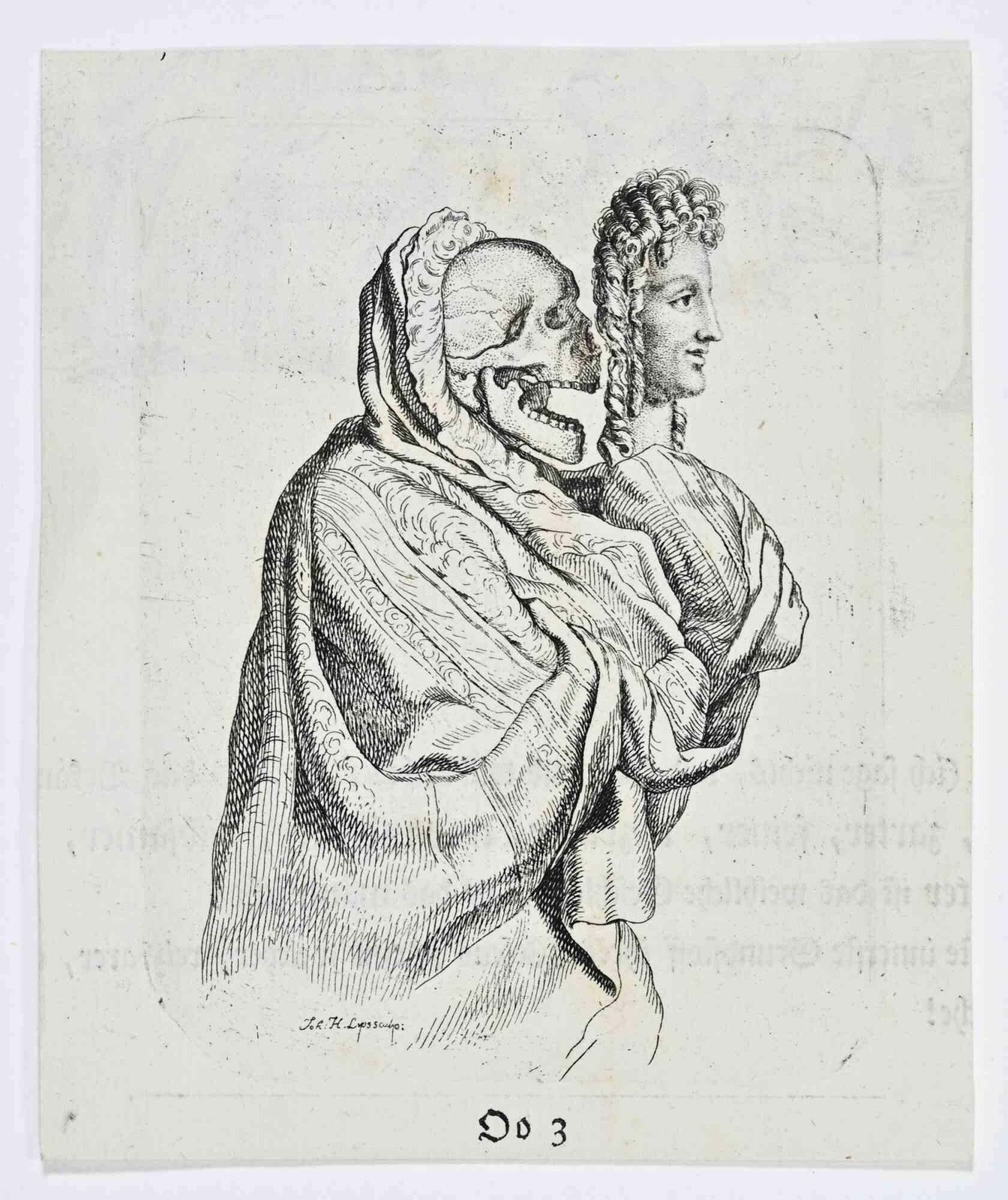 Johann Heinrich Lipsthe Hypocrisy Of Female Appearance   Etching By Johann Heinrich Lips   1780s1780s