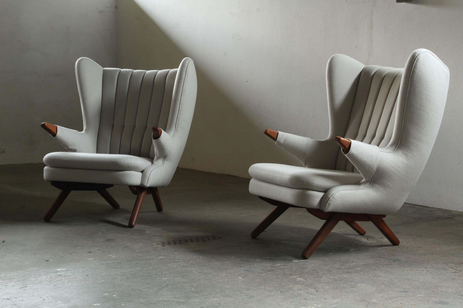 Pair Of Vintage Svend Skipper “Model 91” Lounge Chairs, Denmark, 1960s photo Furniture