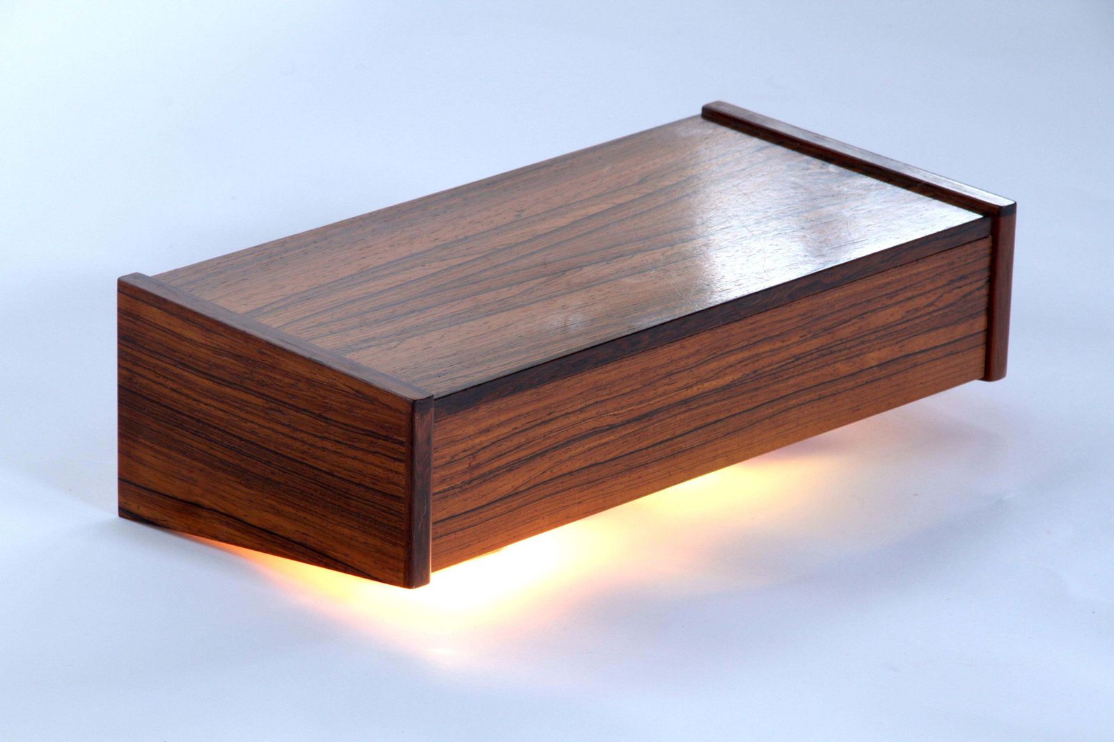 photo for sale Vintage Rosewood Floating Bedside Tables. Set Of Two. 1960s
