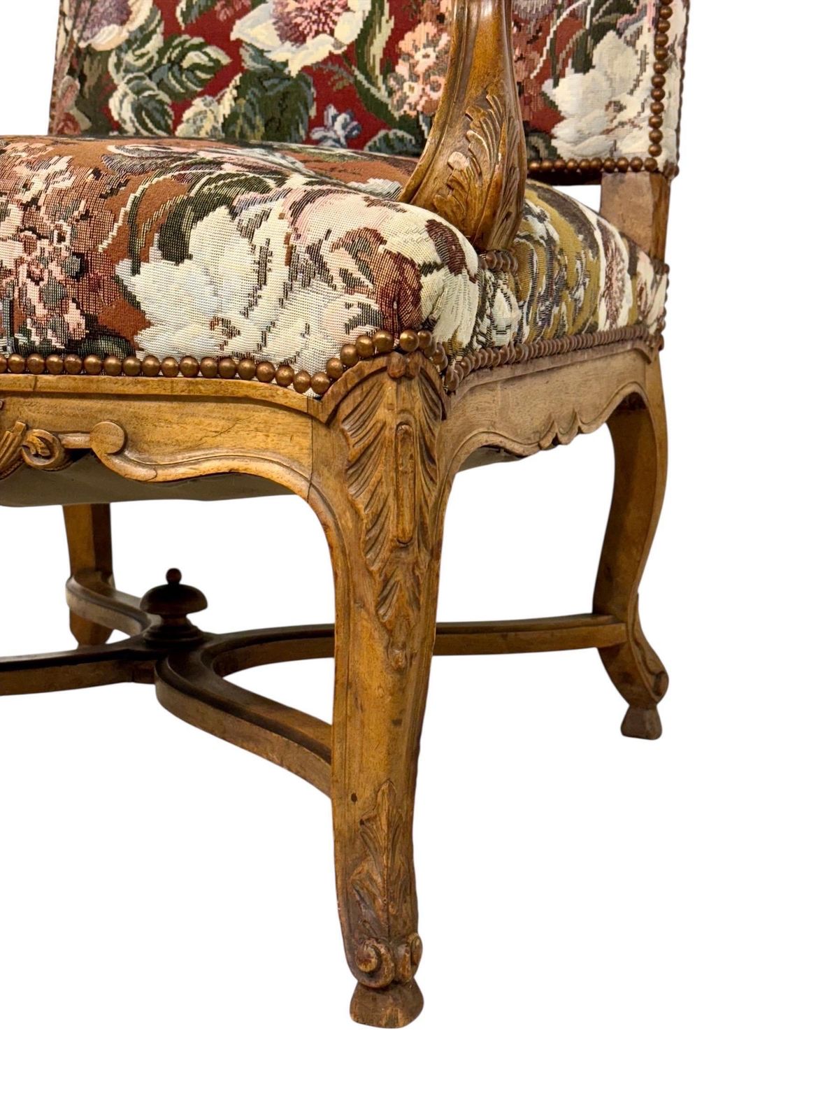 19th Century Louis XV Style Walnut Armchair photo 1897.0