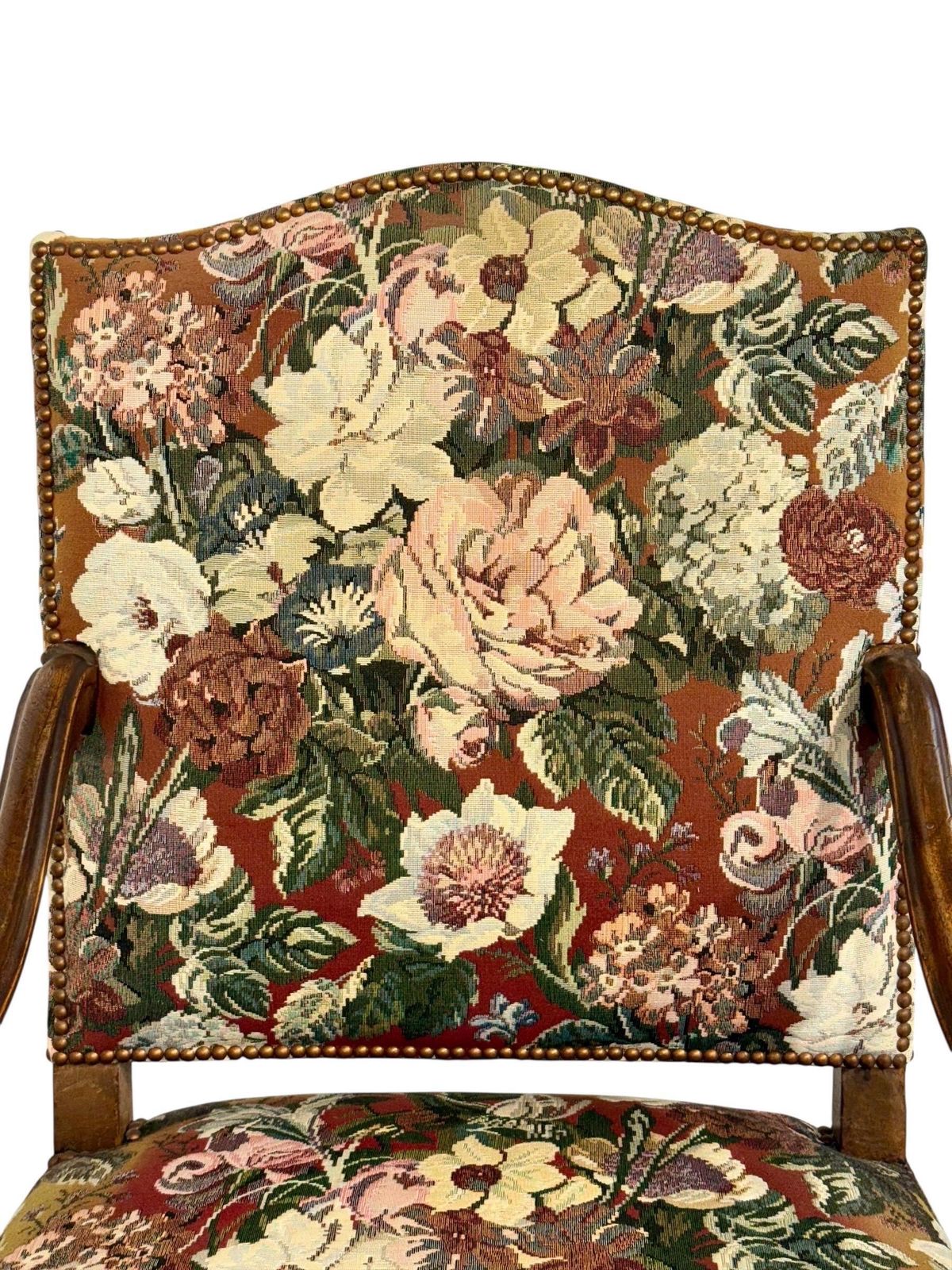 photo for sale 19th Century Louis XV Style Walnut Armchair