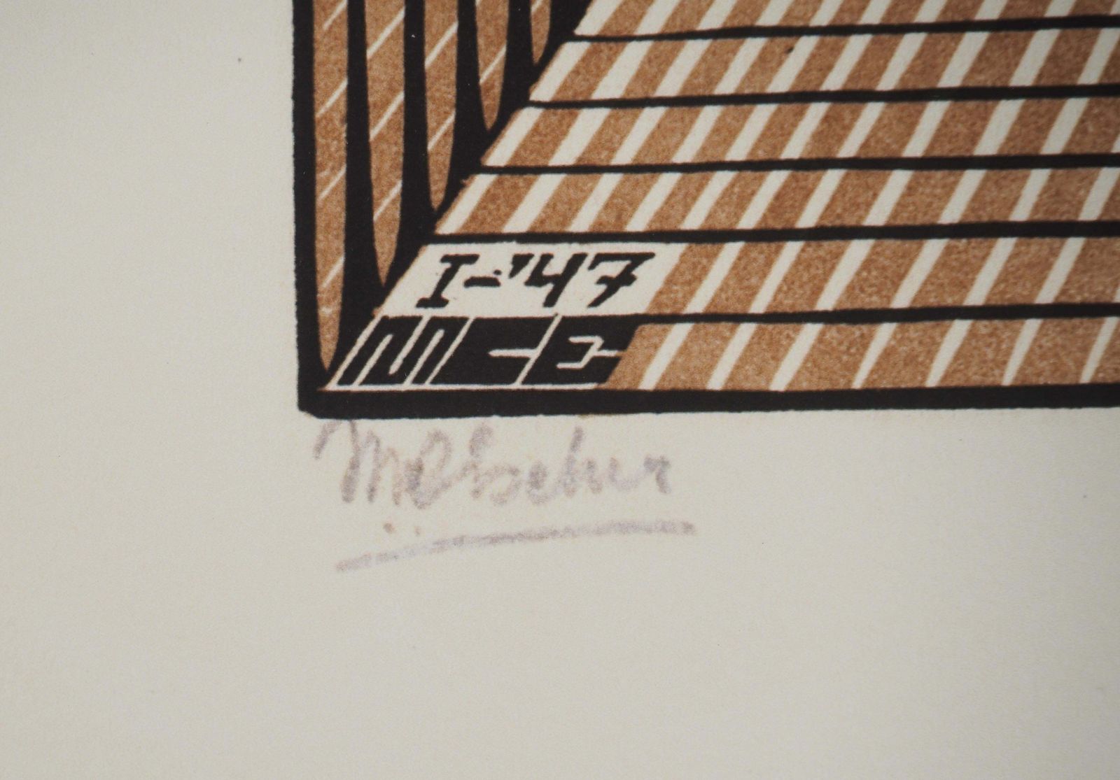 M.C. Eschermetaphysics (Architecture In 4 Dimensions)   Signed Facsimile, Ltd /4502008 photo Art