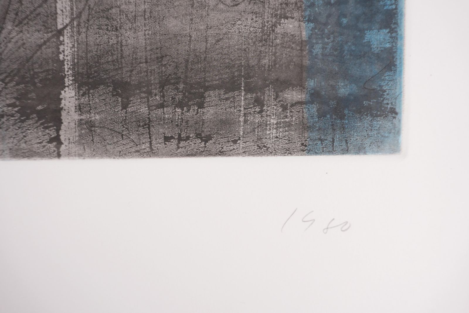 Jim Dinenancy Outside In July XIII (Dissolving In Eden)   Original Handsigned Etching1980 photo buy