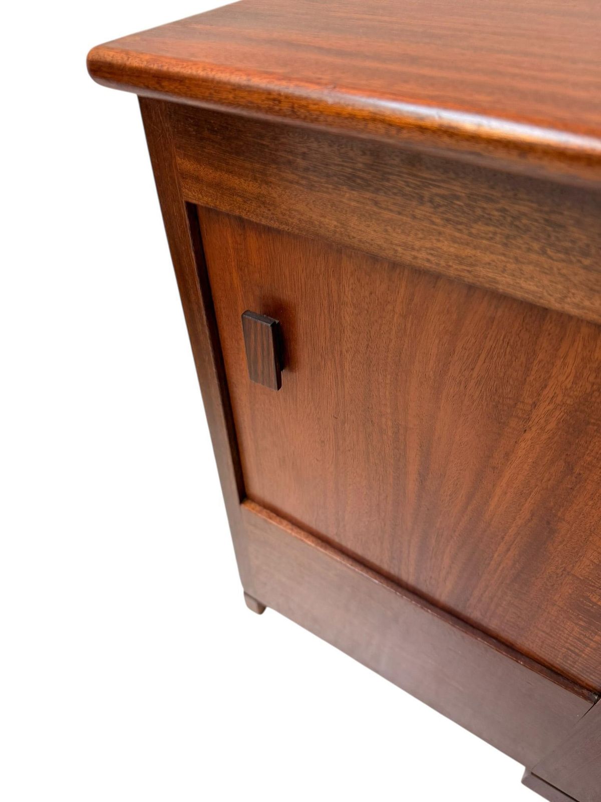 photo for sale Art Deco Modernist Nightstands By J.A. Muntendam For L.O.V. Oosterbeek, 1920s