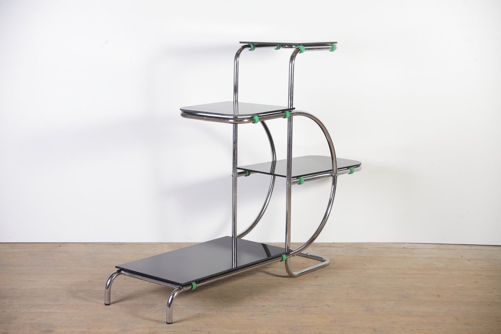 Tubular Chrome Flower Stand By Hynek Gottwald, 1950s