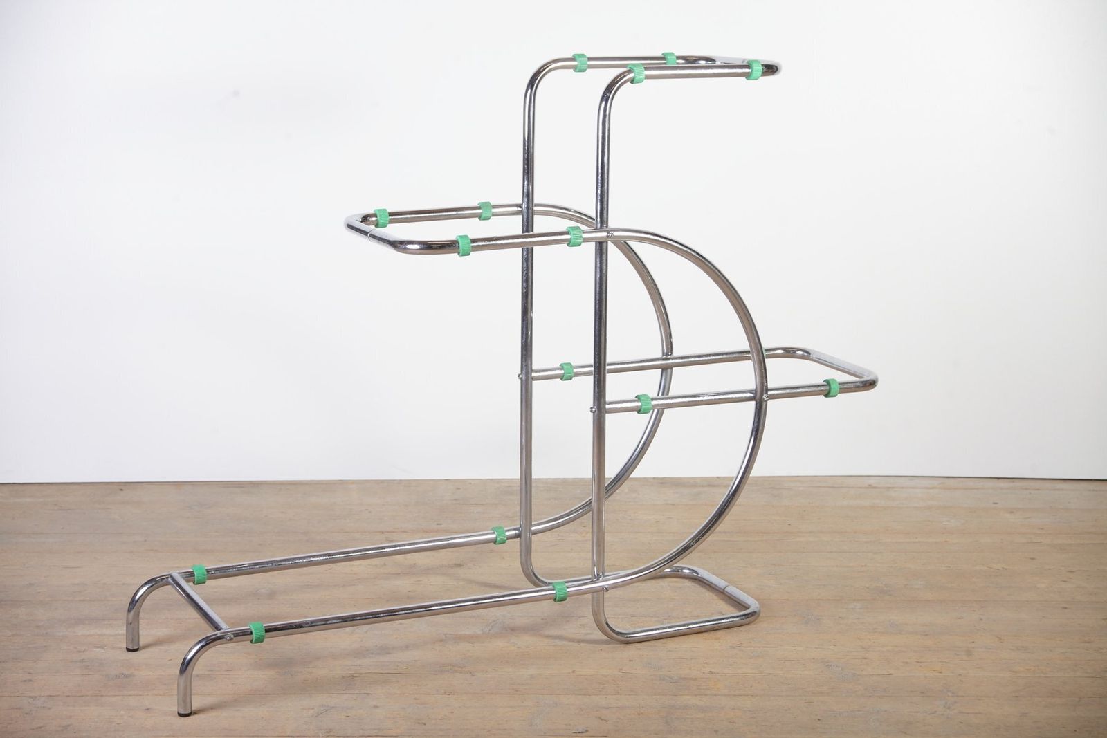 photo furniture Tubular Chrome Flower Stand By Hynek Gottwald, 1950s