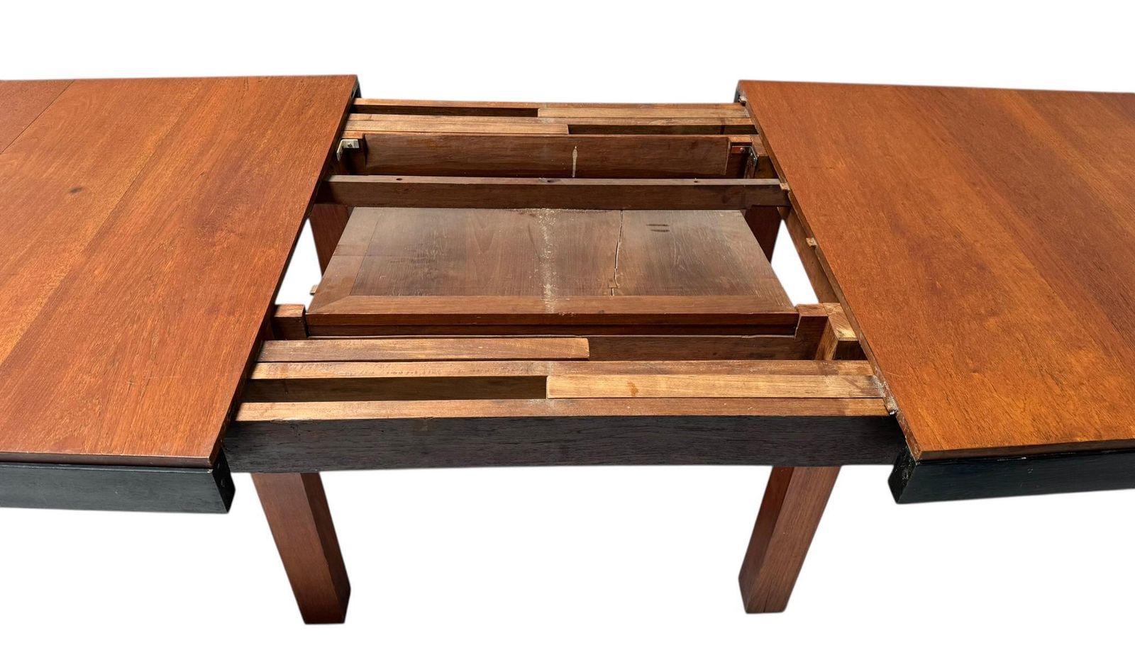 photo furniture Art Deco Modernist Extending Dining Room Table By Toko V/D Pol Semarang, 1920s