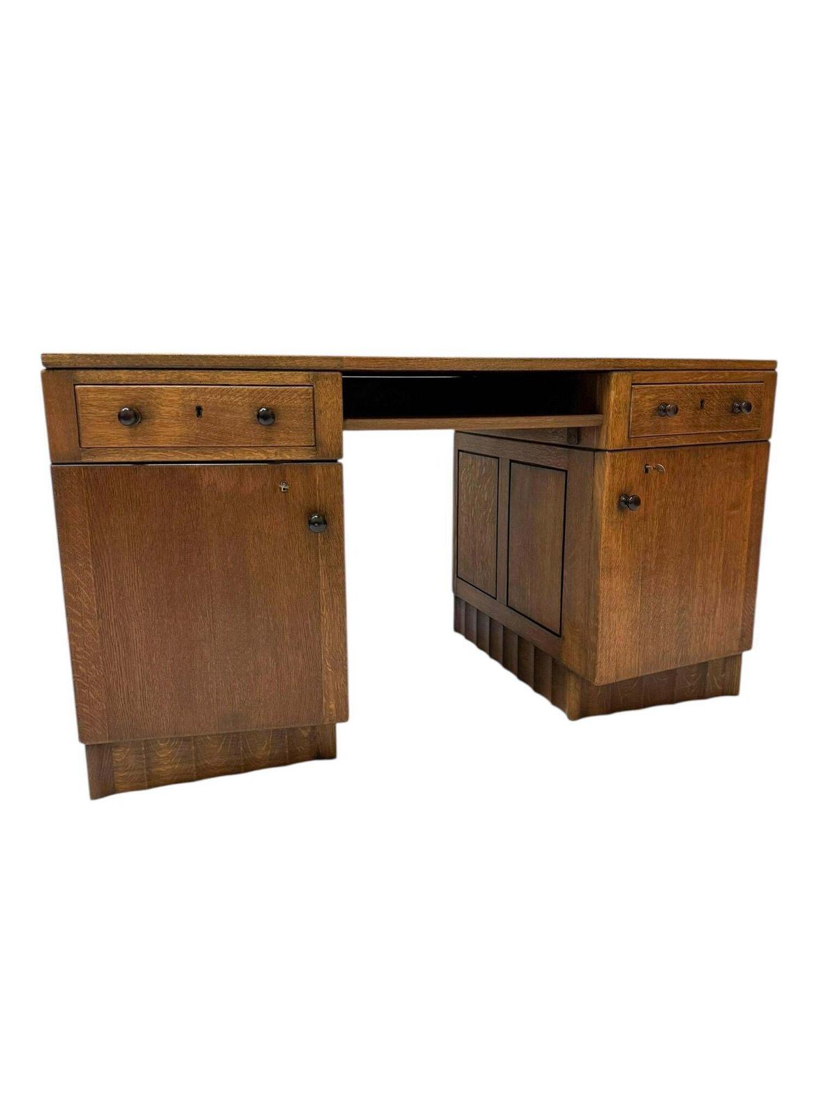 Art Deco Amsterdamse School Desk By Hildo Krop For Gebroeders Monsieur Steenwijk photo for sale