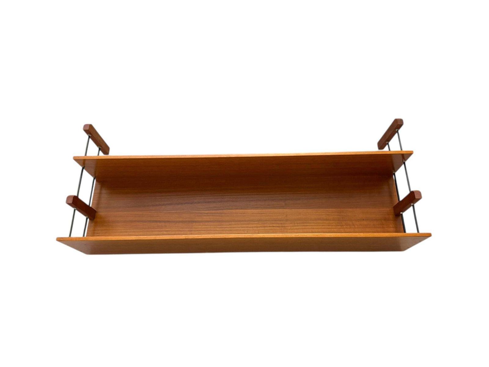 Mid Century Modern Wall Mounted Shelf By Walter Wirtz For Wilhelm Renz, 1960s photo vinterior