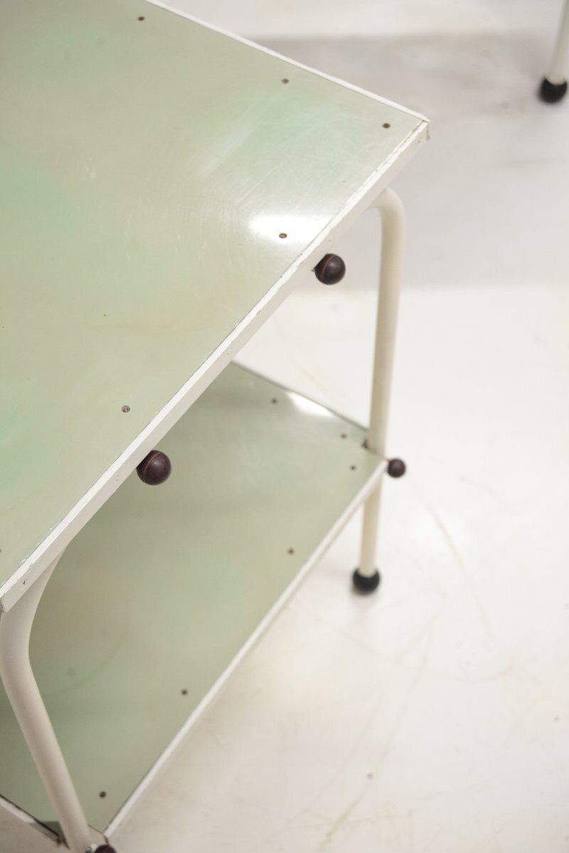 Industriële Consoletafel, Voormalig Tsjecho Slowakije, Jaren 1960 photo Meubels