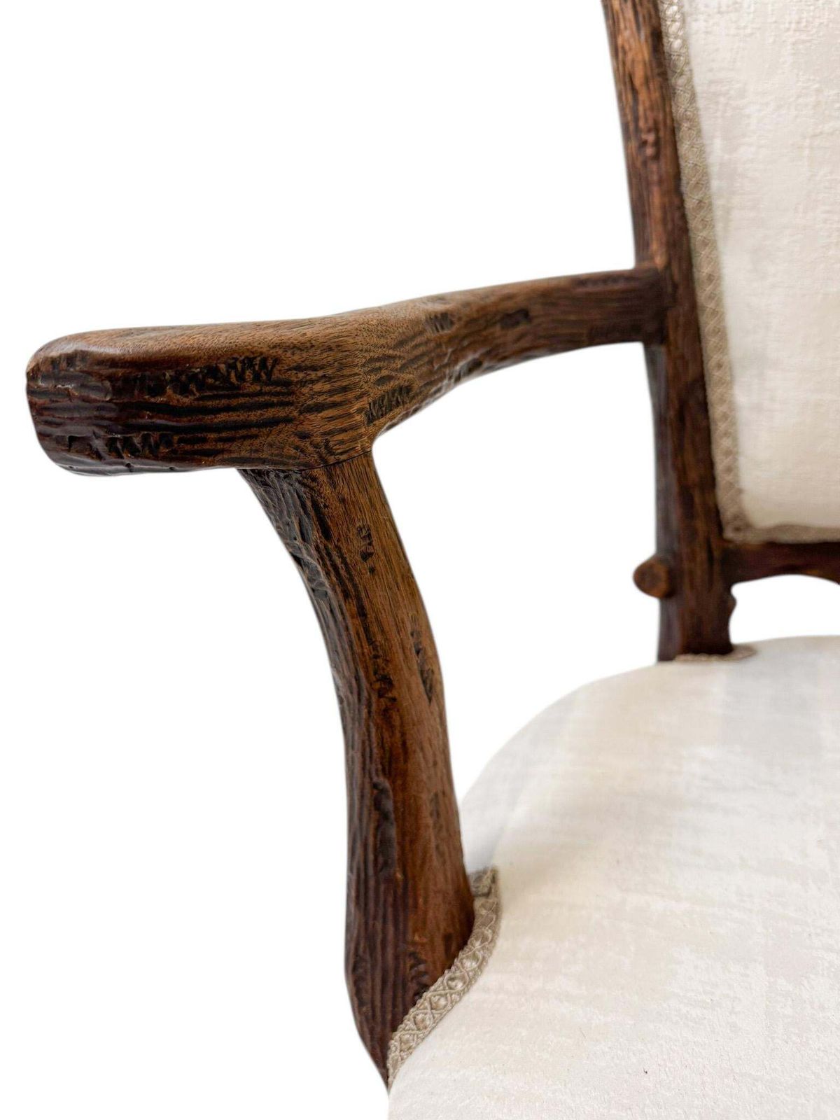 Antique Black Forest Armchair By Matthijs Horrix For Horrix Den Haag, 1880s photo vintage
