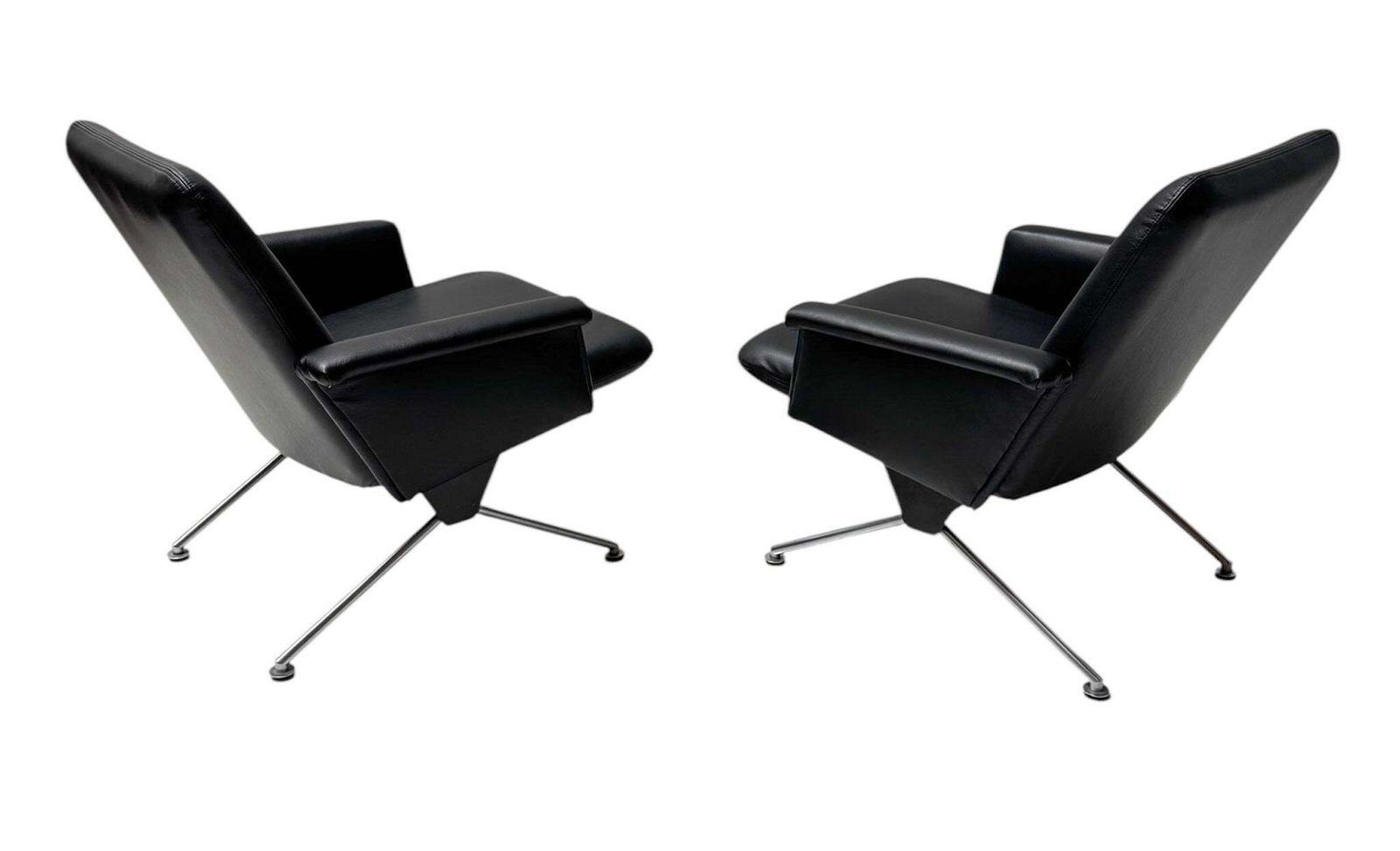 Mid Century Modern Lounge Chairs No. 1432 By Andre Cordemeijer For Gispen, 1961 photo buy