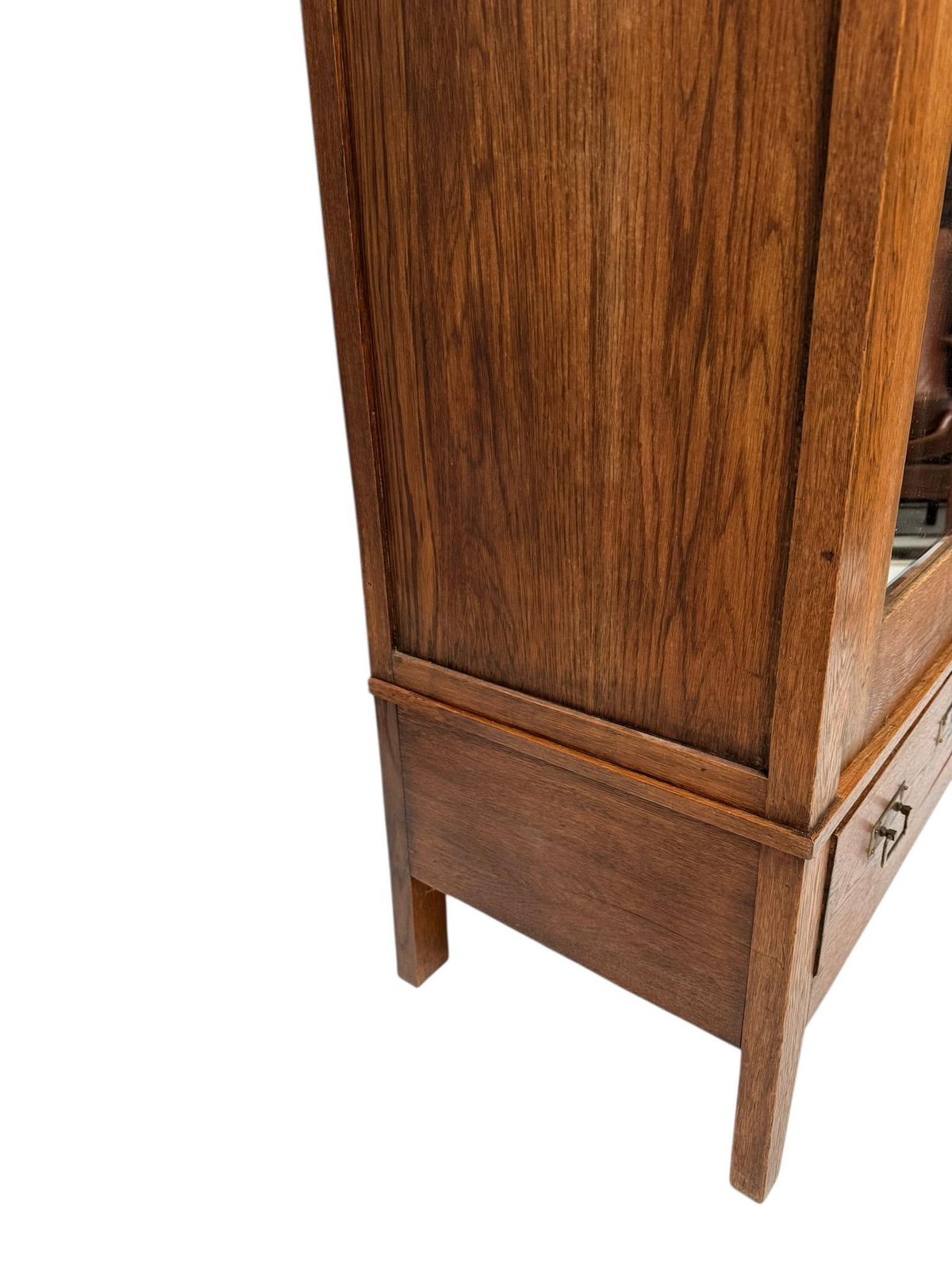 Oak Art Nouveau Armoire Or Wardrobe, 1900s photo Furniture