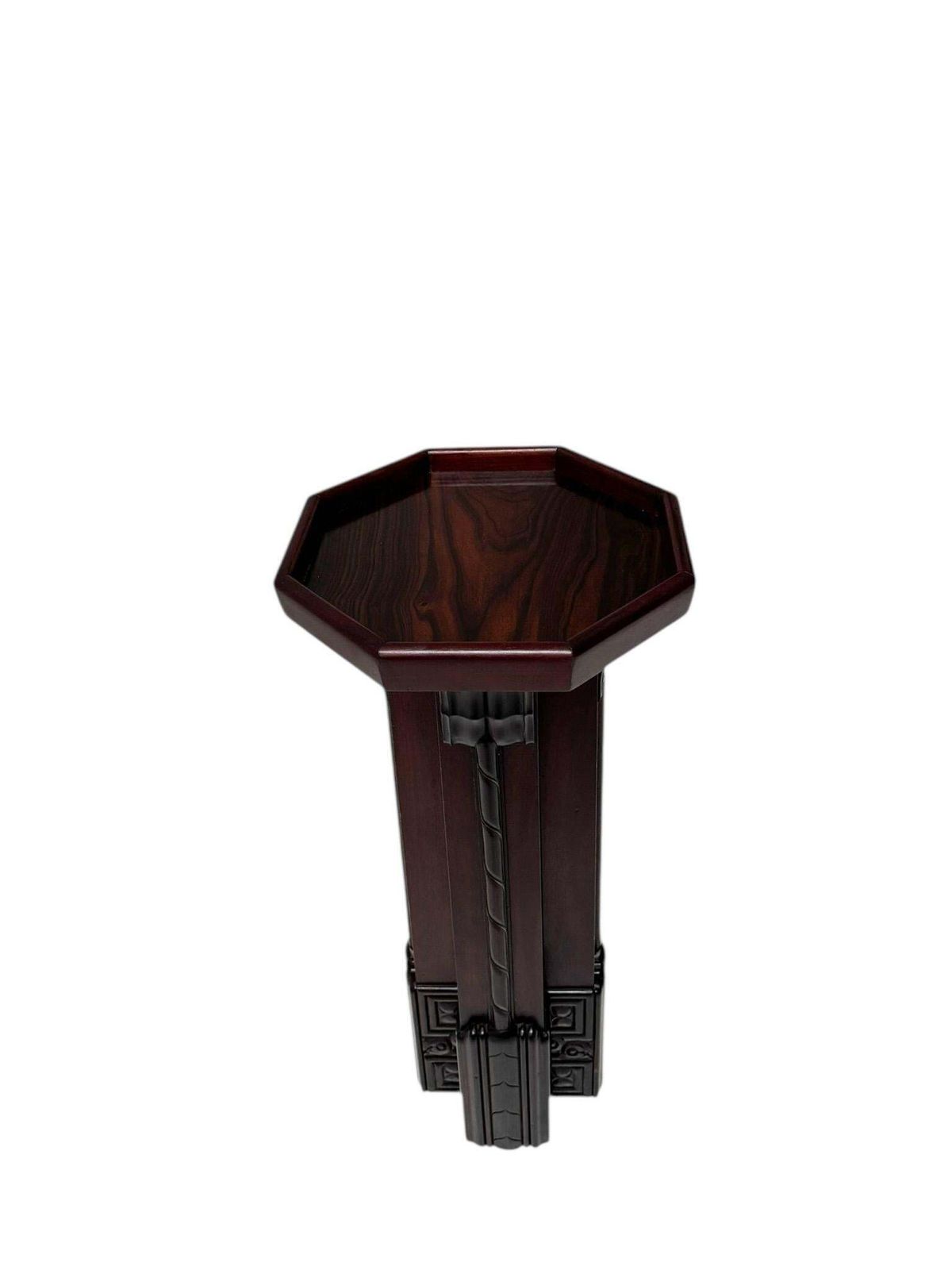 Art Deco Amsterdamse School Pedestal By F.A. Warners, 1920s photo for sale