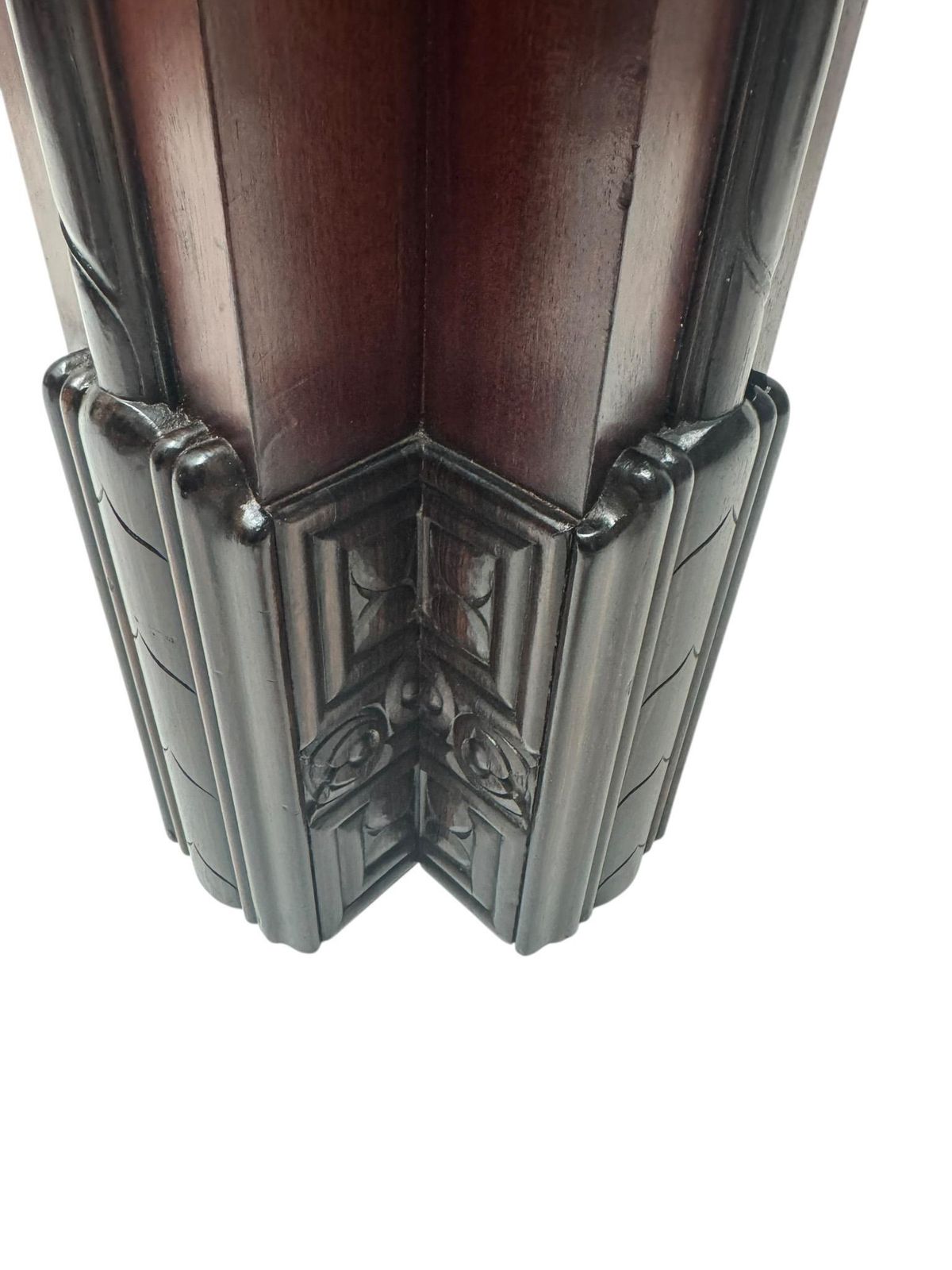 Home Decor Art Deco Amsterdamse School Pedestal By F.A. Warners, 1920s photo