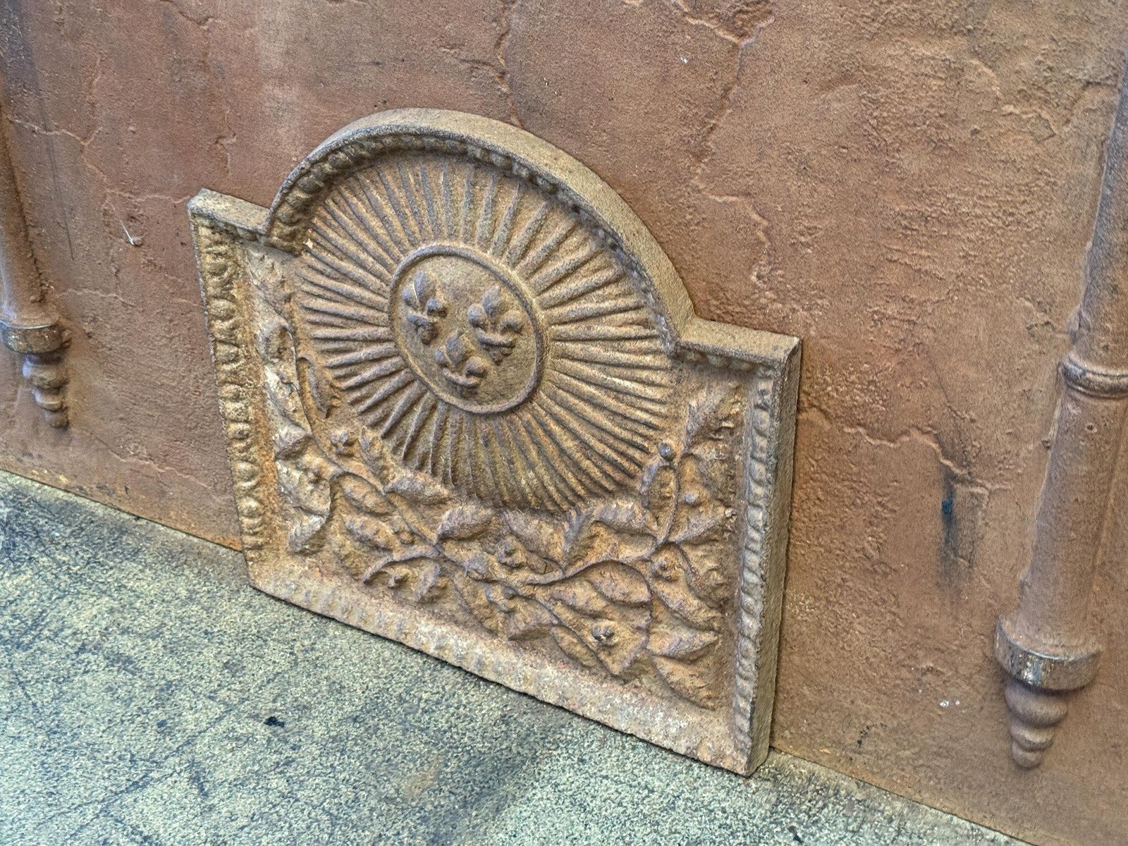 20th Century Louis XIV Style 'Arms Of France' Fireback / Backsplash photo buy