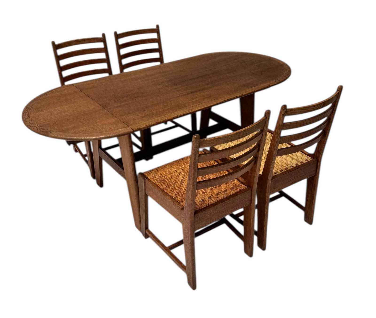 photo buy Modernist Art Deco Dining Room Table By Bas Van Pelt For My Home, 1930s