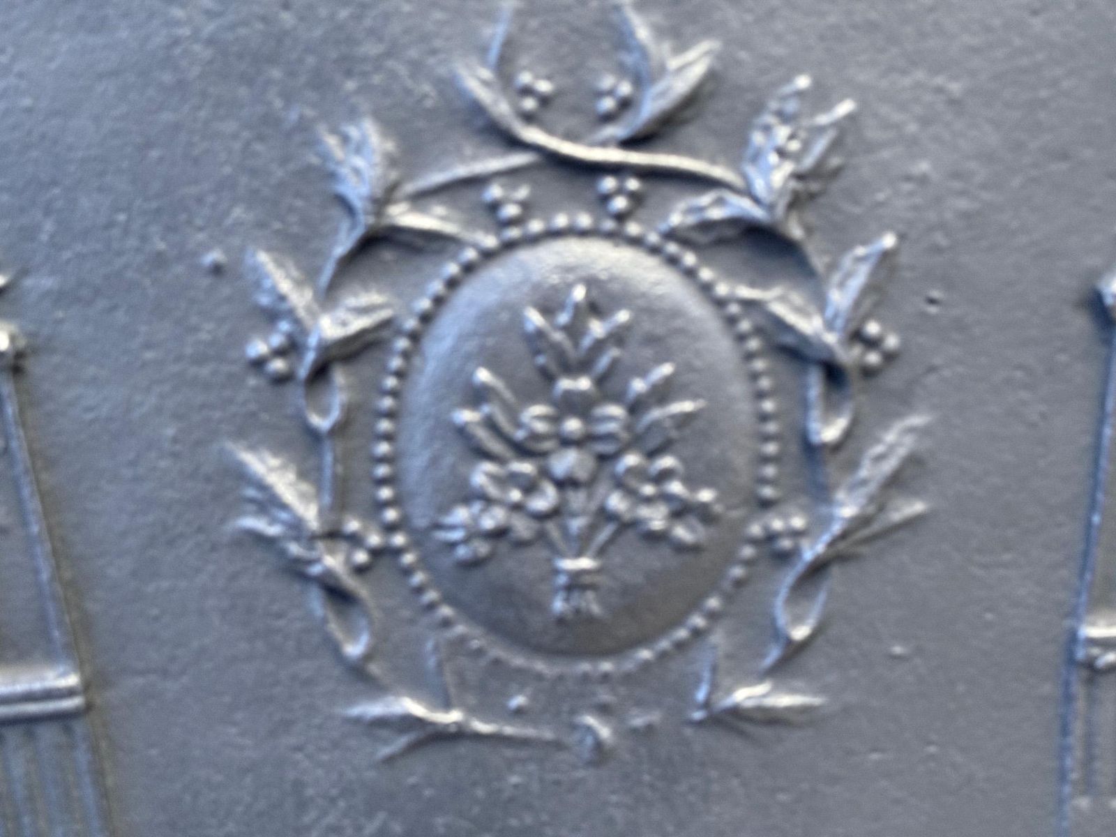 French Neoclassical Fireback / Backsplash, Early 19th Century Period photo buy