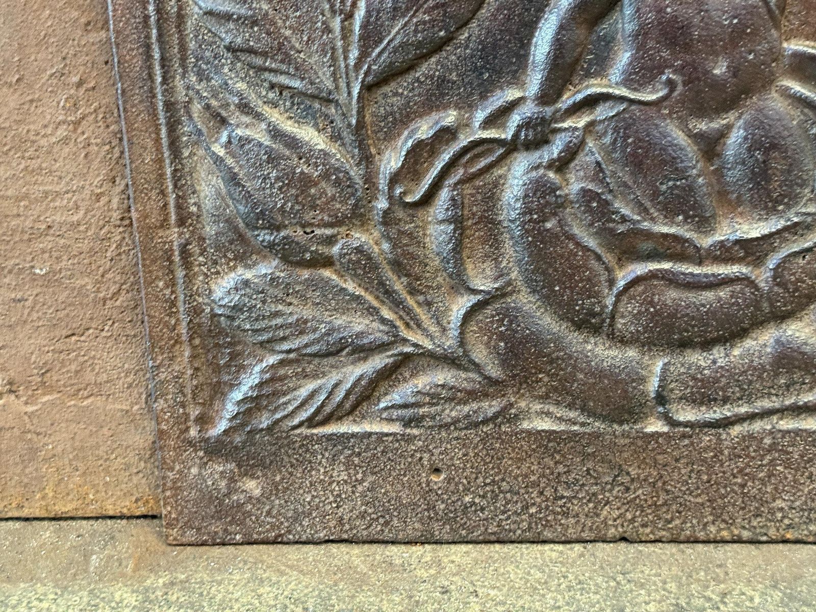 photo for sale French 'Cupid' Fireback / Backsplash, 19th Century, Napoleon III Period