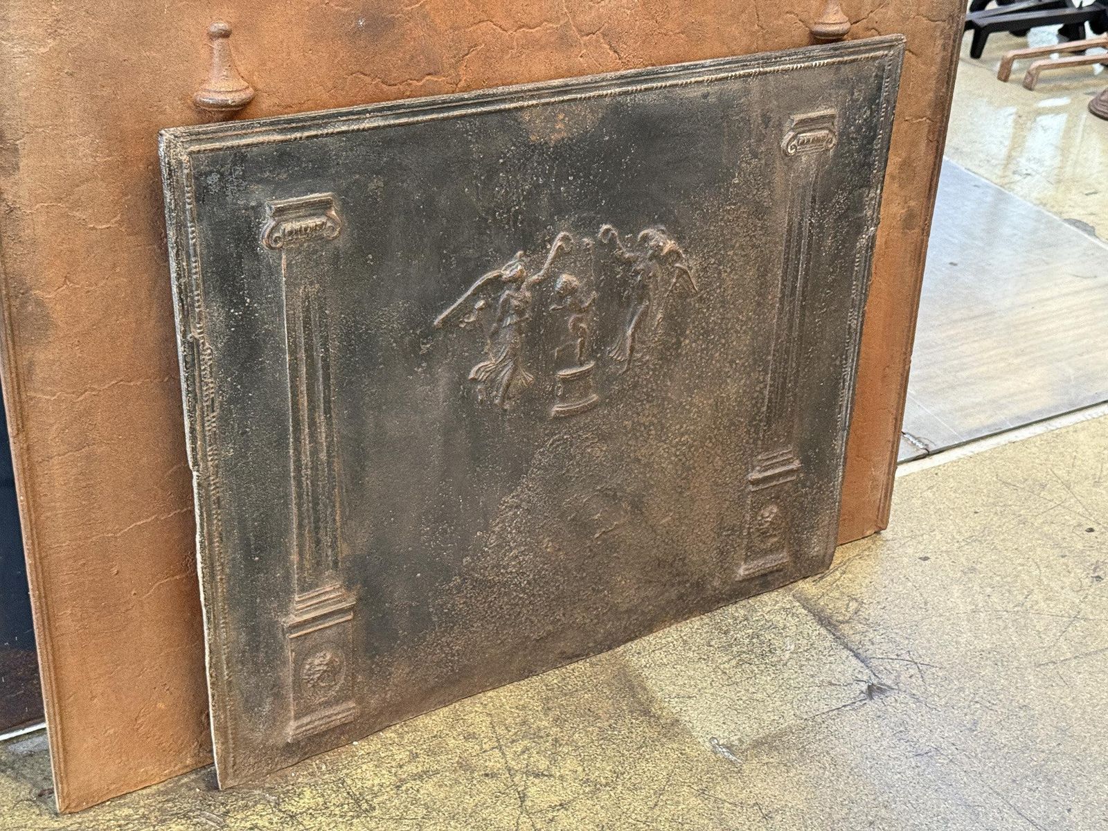 French 'Neoclassical' Fireback / Backsplash, Early 19th Century photo buy