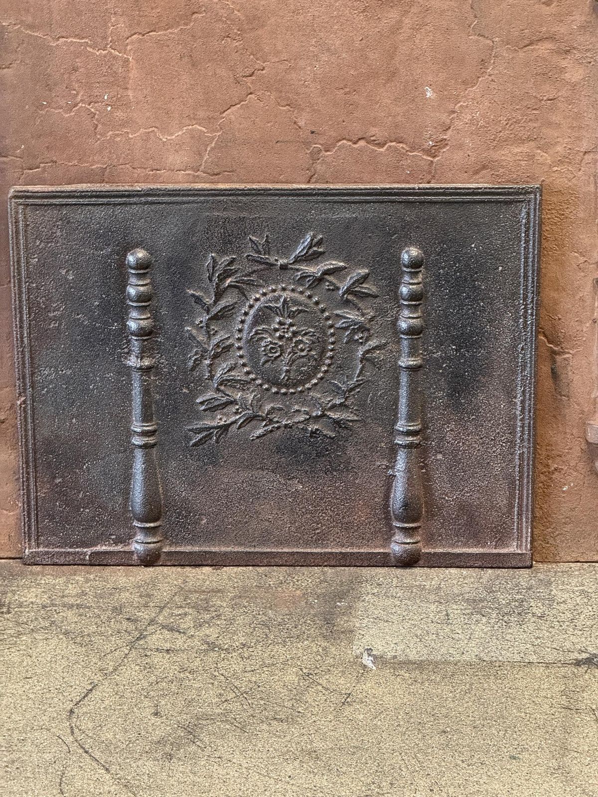 Antique French Neoclassical Fireback / Backsplash, Early 19th Century photo for sale