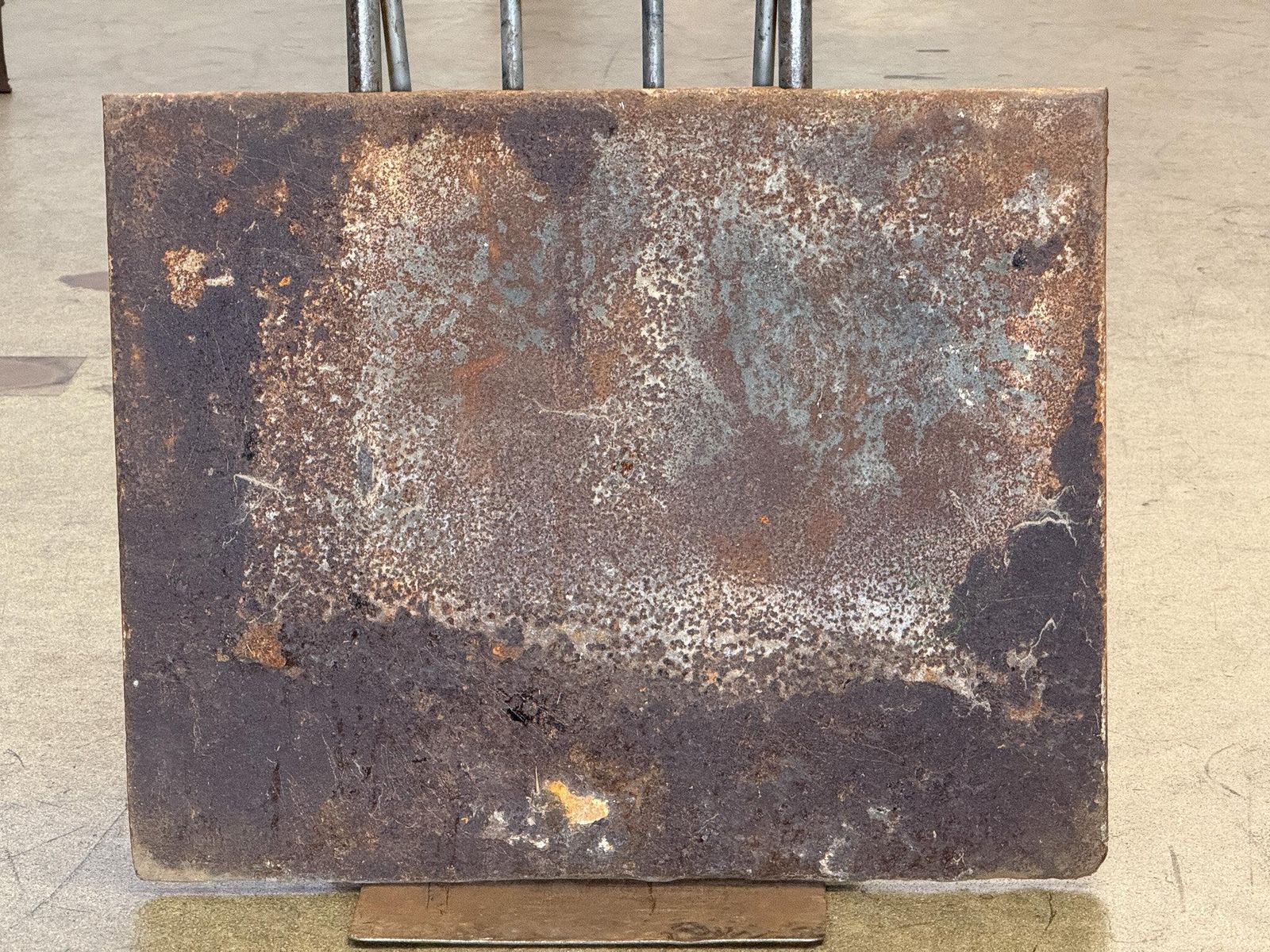photo buy Antique French 'Neoclassical' Fireback / Backsplash, Dated 1804