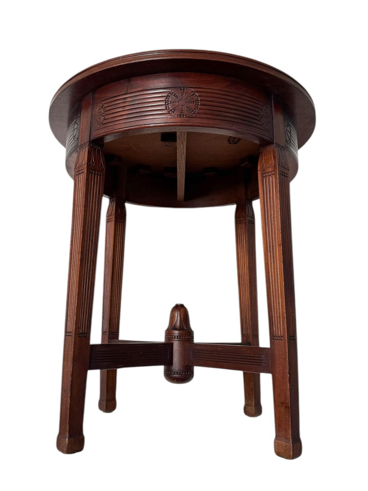 photo furniture Arts & Crafts Side Table By Johann Georg Van Caspel For H.F. Jansen & Zonen