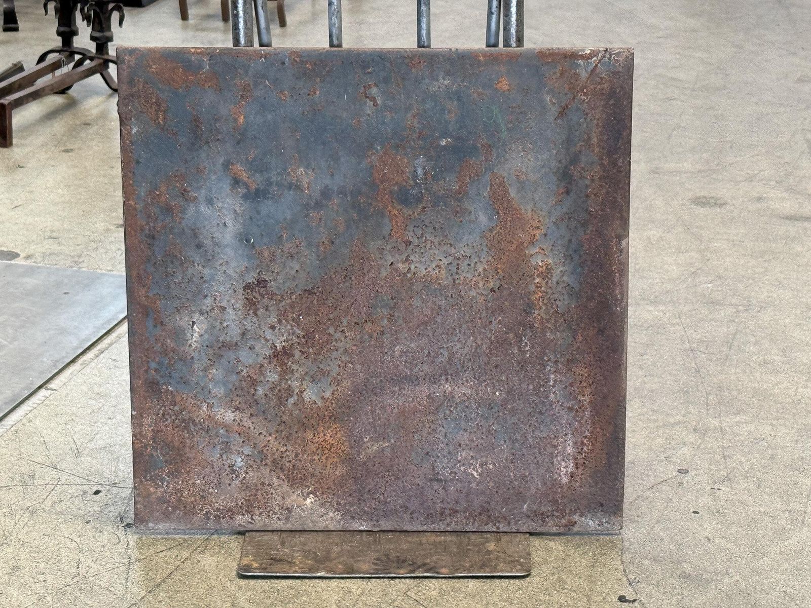 photo vinterior French 'Pillars Of Freedom' Fireback / Backsplash, Neoclassical Period, 19th C.
