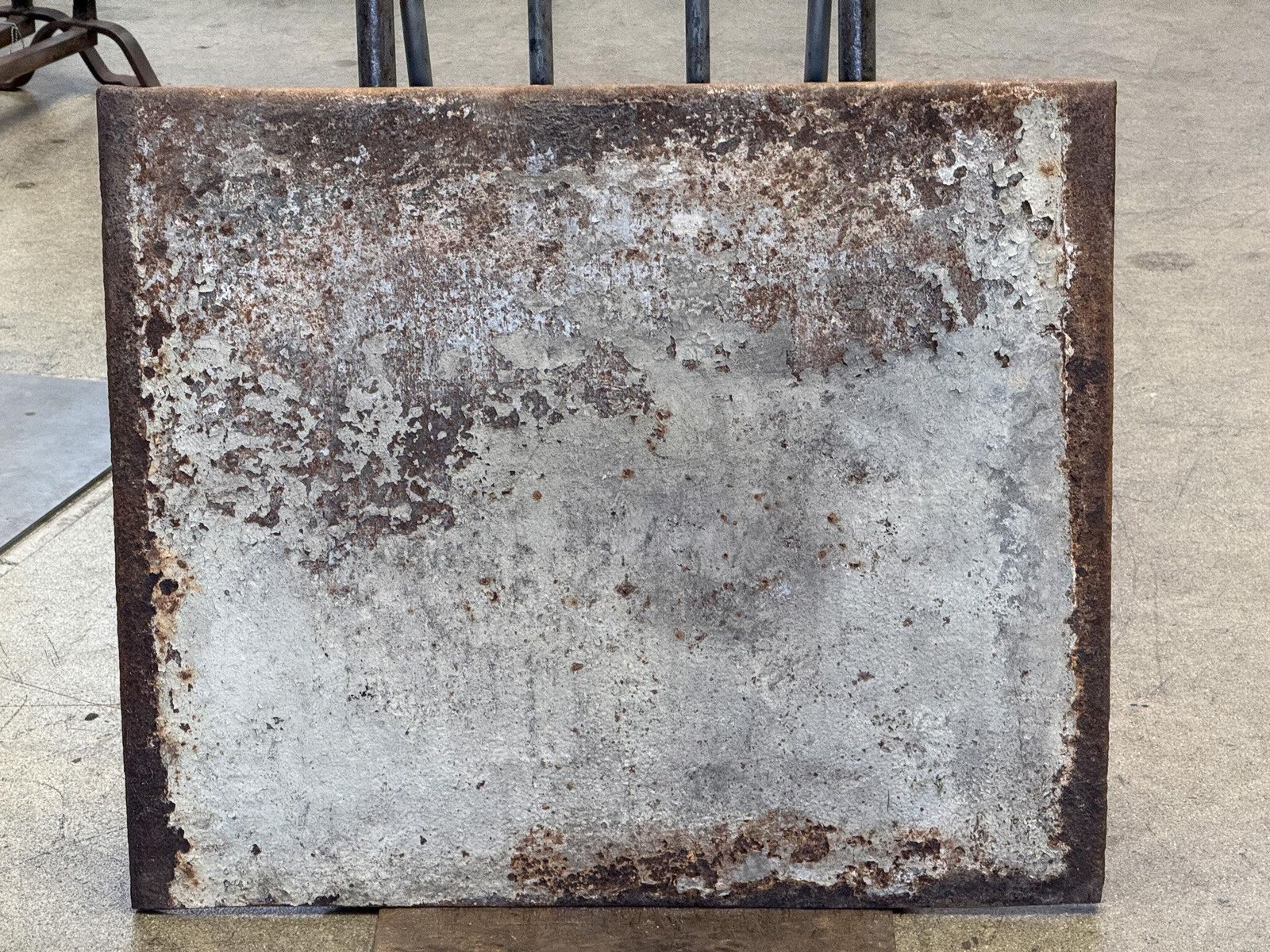 949.0 French Louis XV Period 'Year' Fireback / Backsplash, Dated 1739 photo