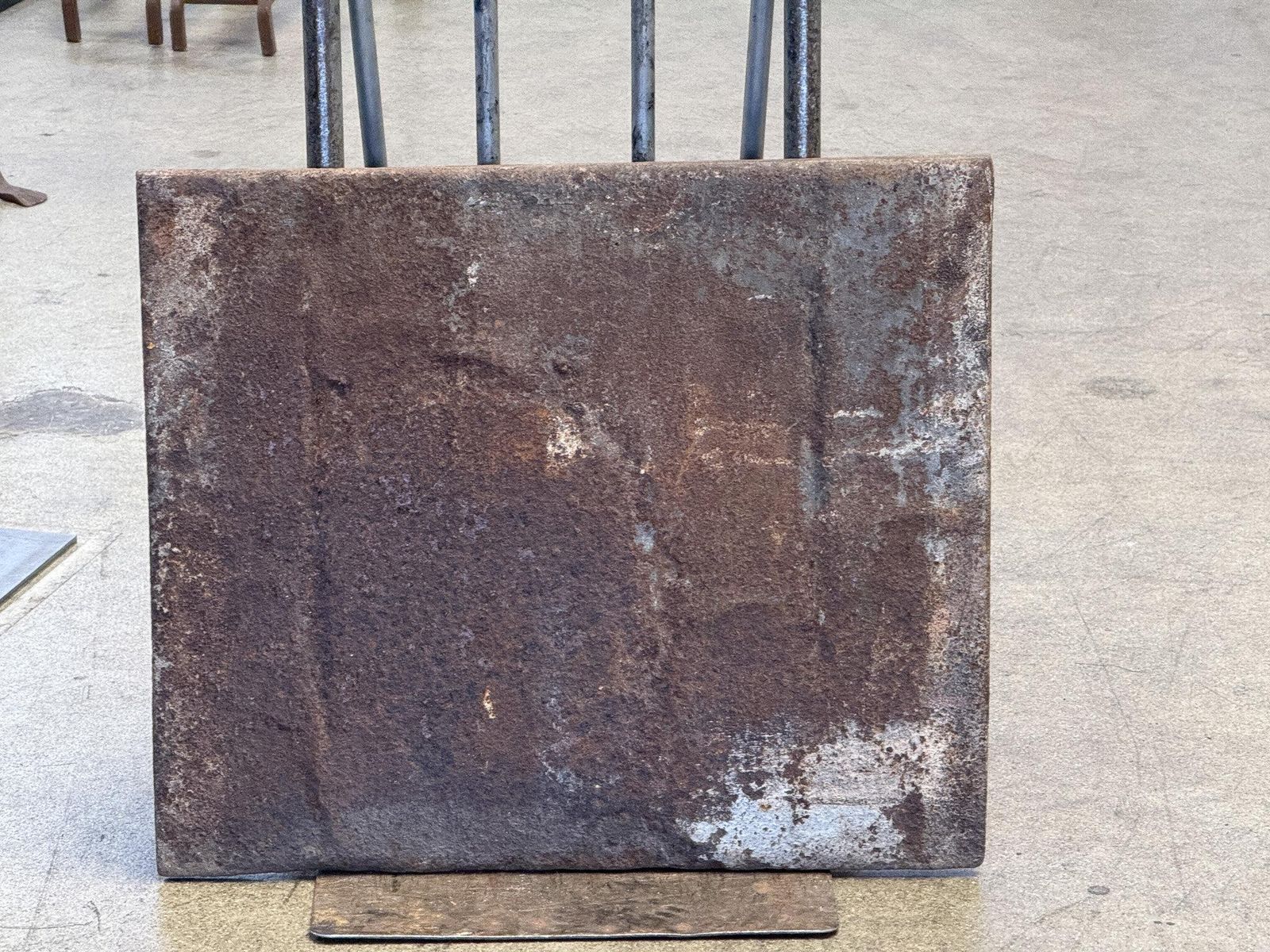 1105.0 French Louis XV Arms Of France Fireback / Backsplash, Dated 1744 photo