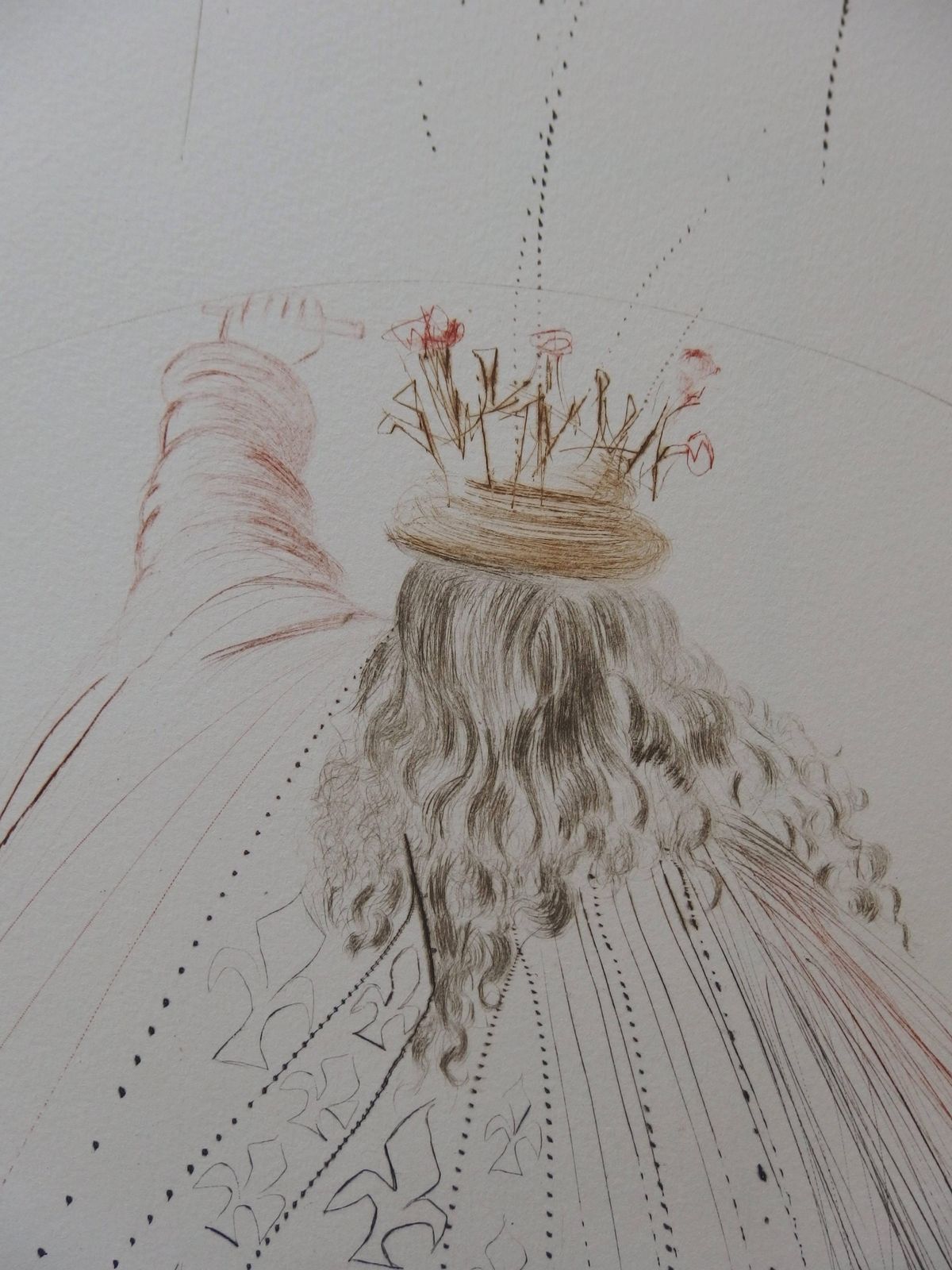 The Knights Of King Arthur   Original Etching, Handsigned  (Field #70 10m)1970 photo for sale