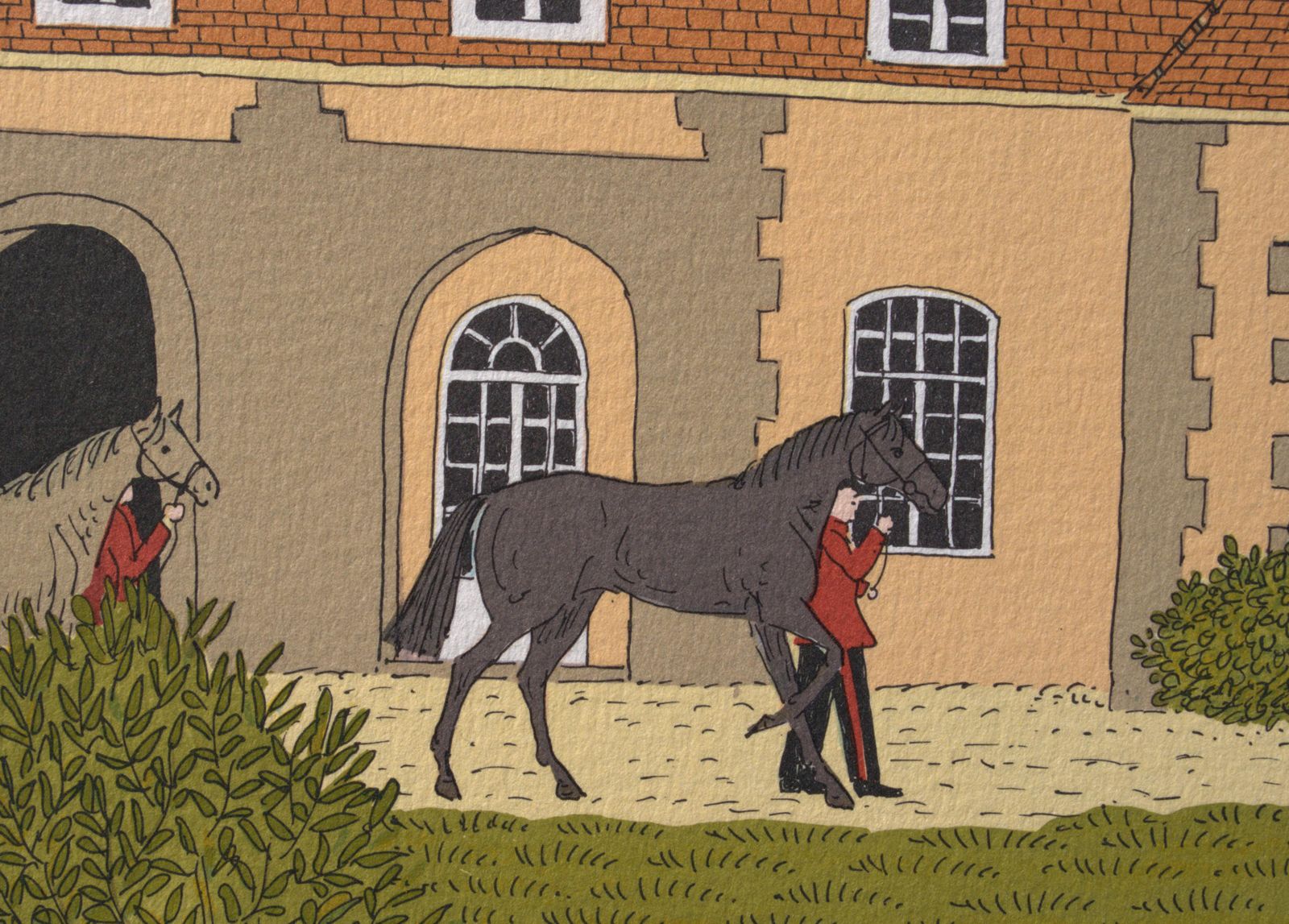 Vincent Haddelseyhorse : The Heel   Original Lithograph, Handsigned & Ltd /1001974 photo vinterior
