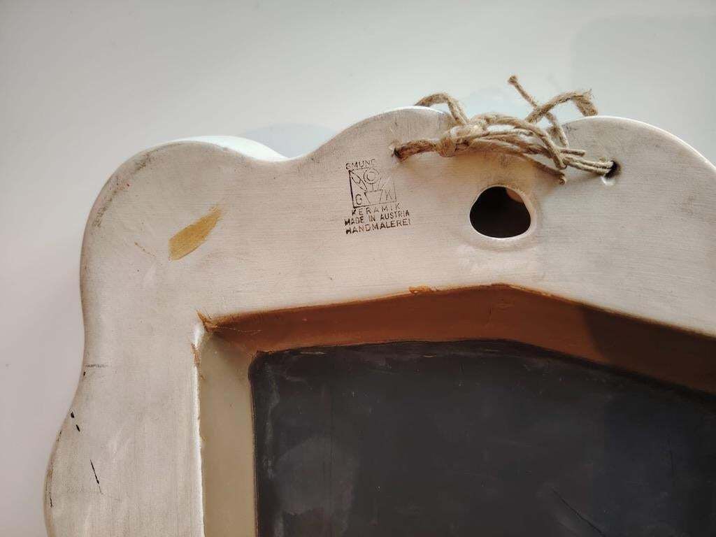 Rare Art Deco "Theater" Mirror By Gmundner Keramik photo vinterior