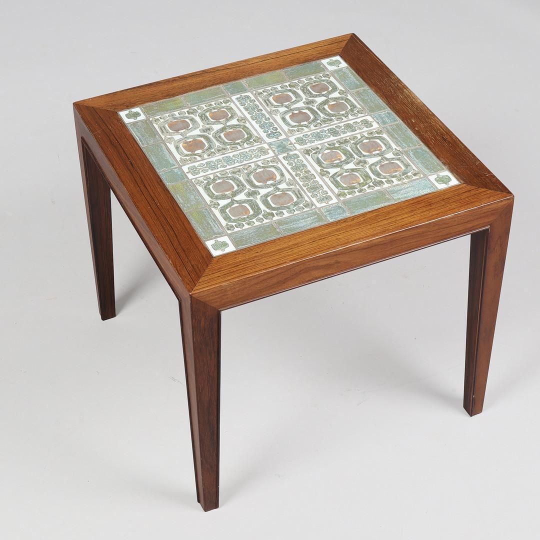 Side Table Severin Hansen For Haslev Møbelsnedkeri With Royal Copenhagen Tiles photo vinterior