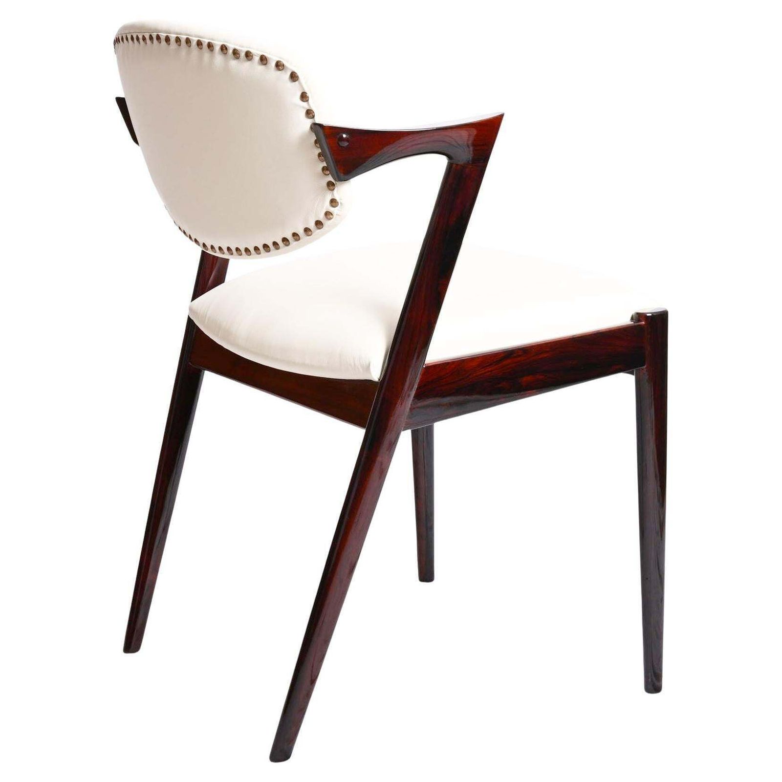 Hardwood And Leather Chairs By Kai Kristiansen Model 42 photo furniture
