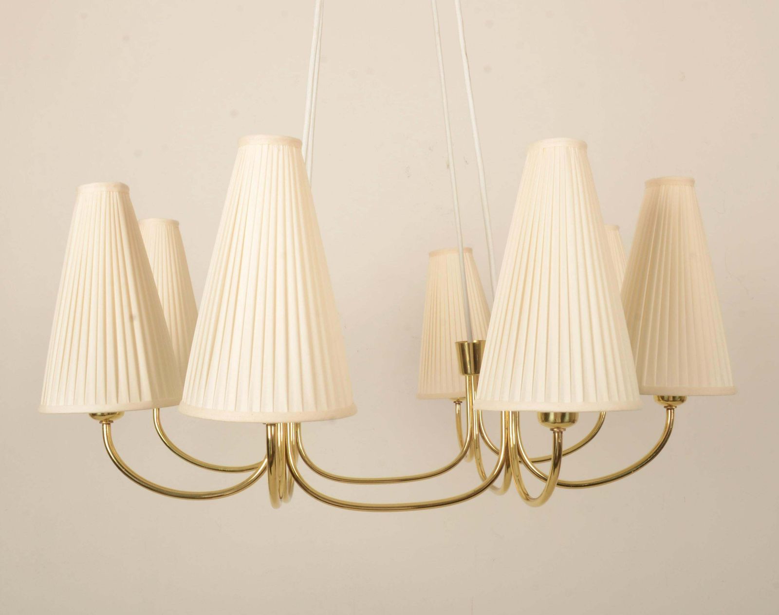 photo buy Huge Midcentury Brass Chandelier Model Globus 1069 By Rupert Nikoll