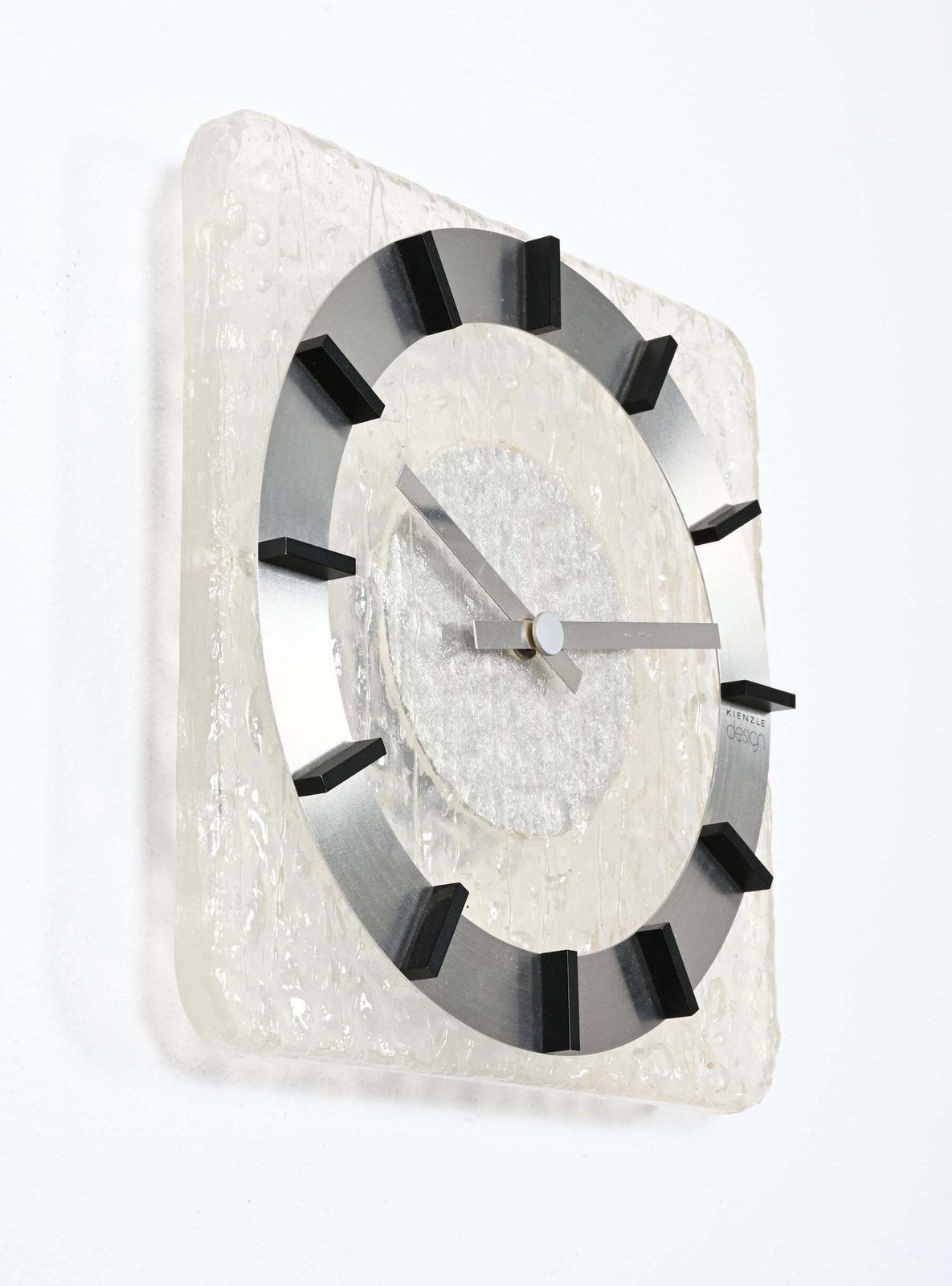 Midcentury Kienzle Lucite Wall Clock photo Home Decor